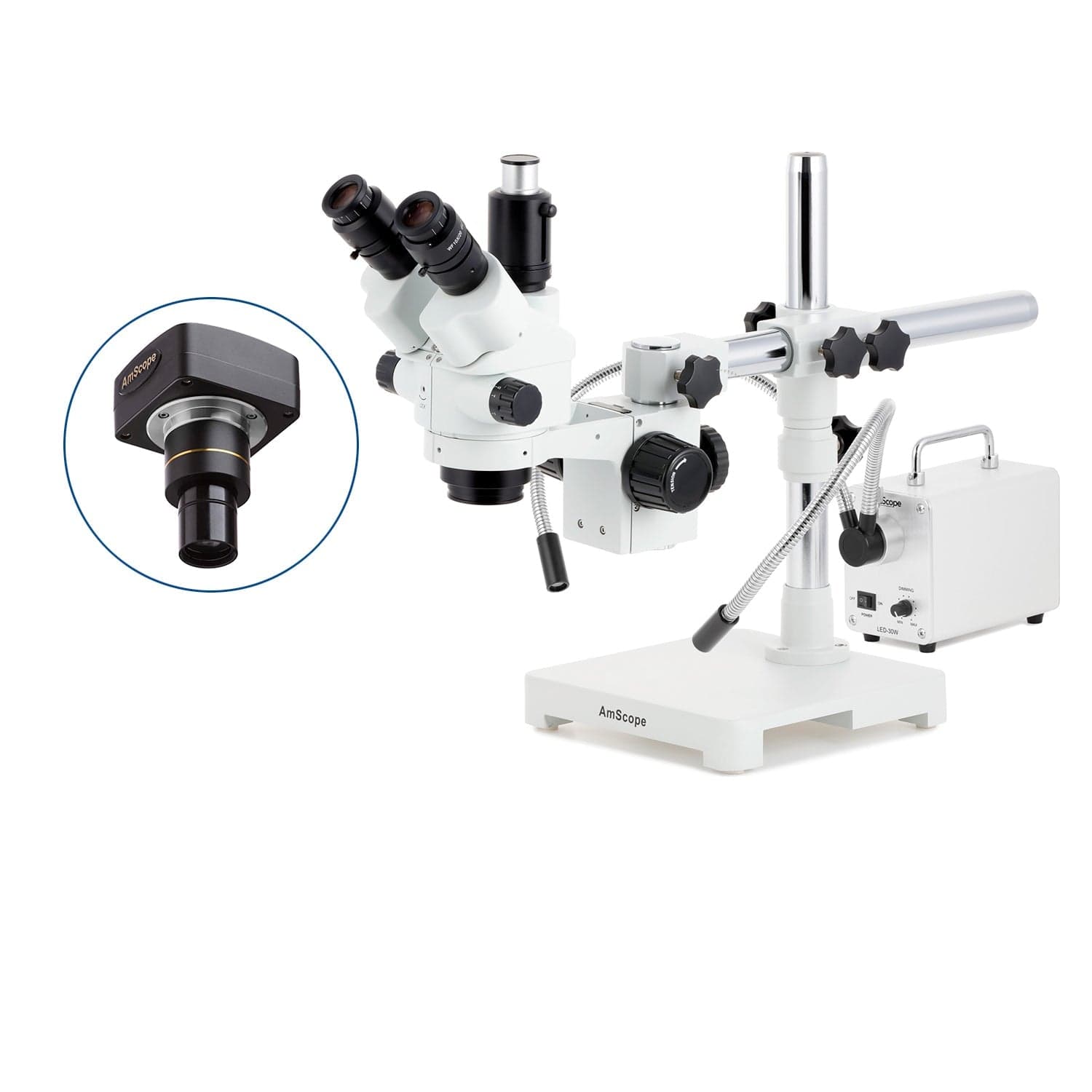 amscope-sm-3ntp-trinokular-stereomikroskop-7x-45x-mit-led-licht image 2