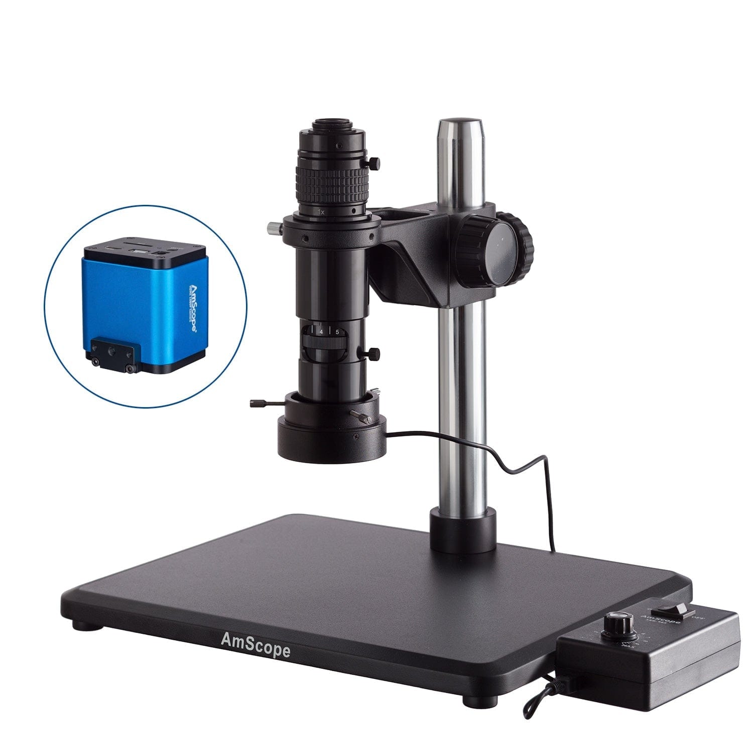 amscope-h1000-inspektionsmikroskop-0-83x-10x-hdmi-monokular image 2