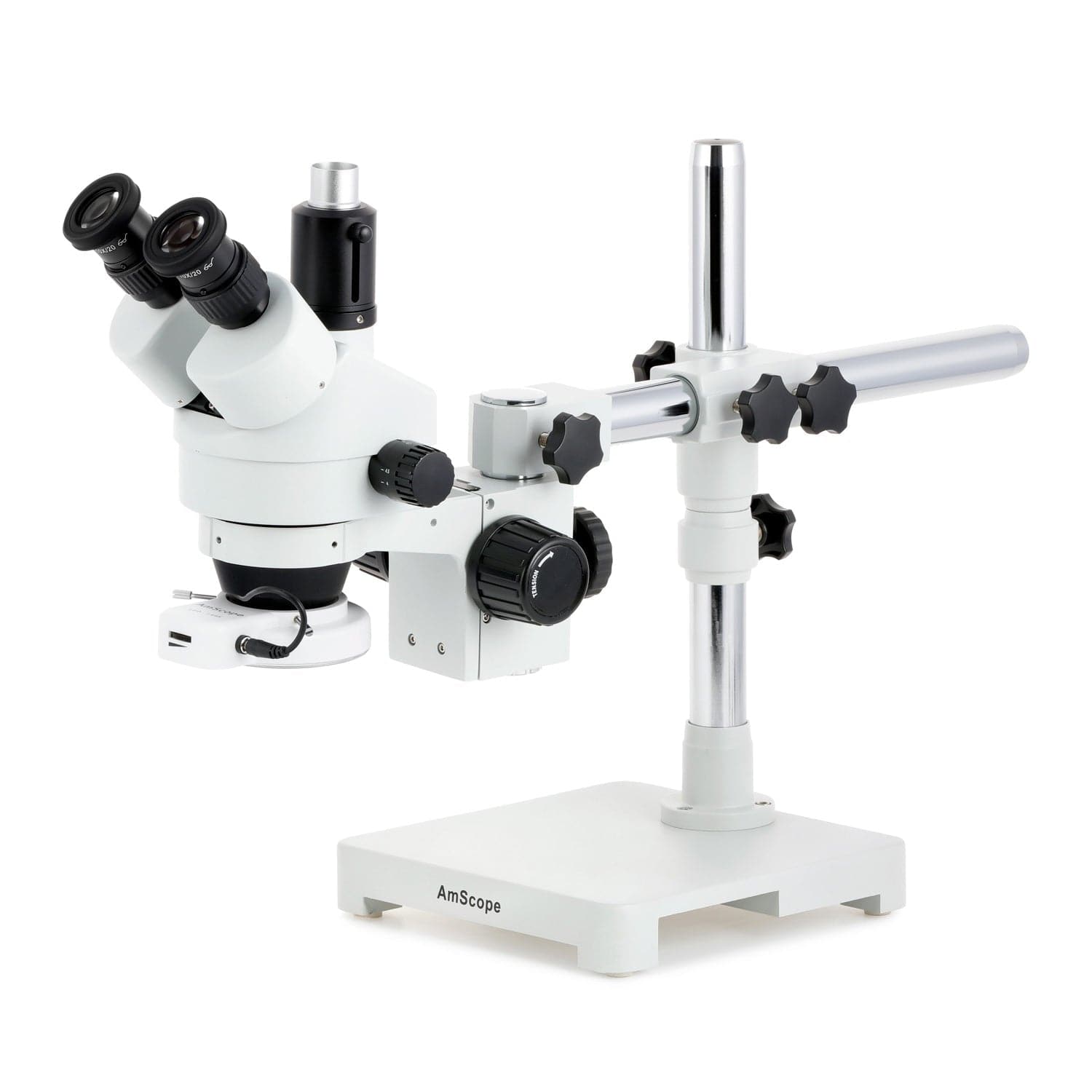amscope-sm-3-stereomikroskop-7x-45x-stativarm-led-ring image 2