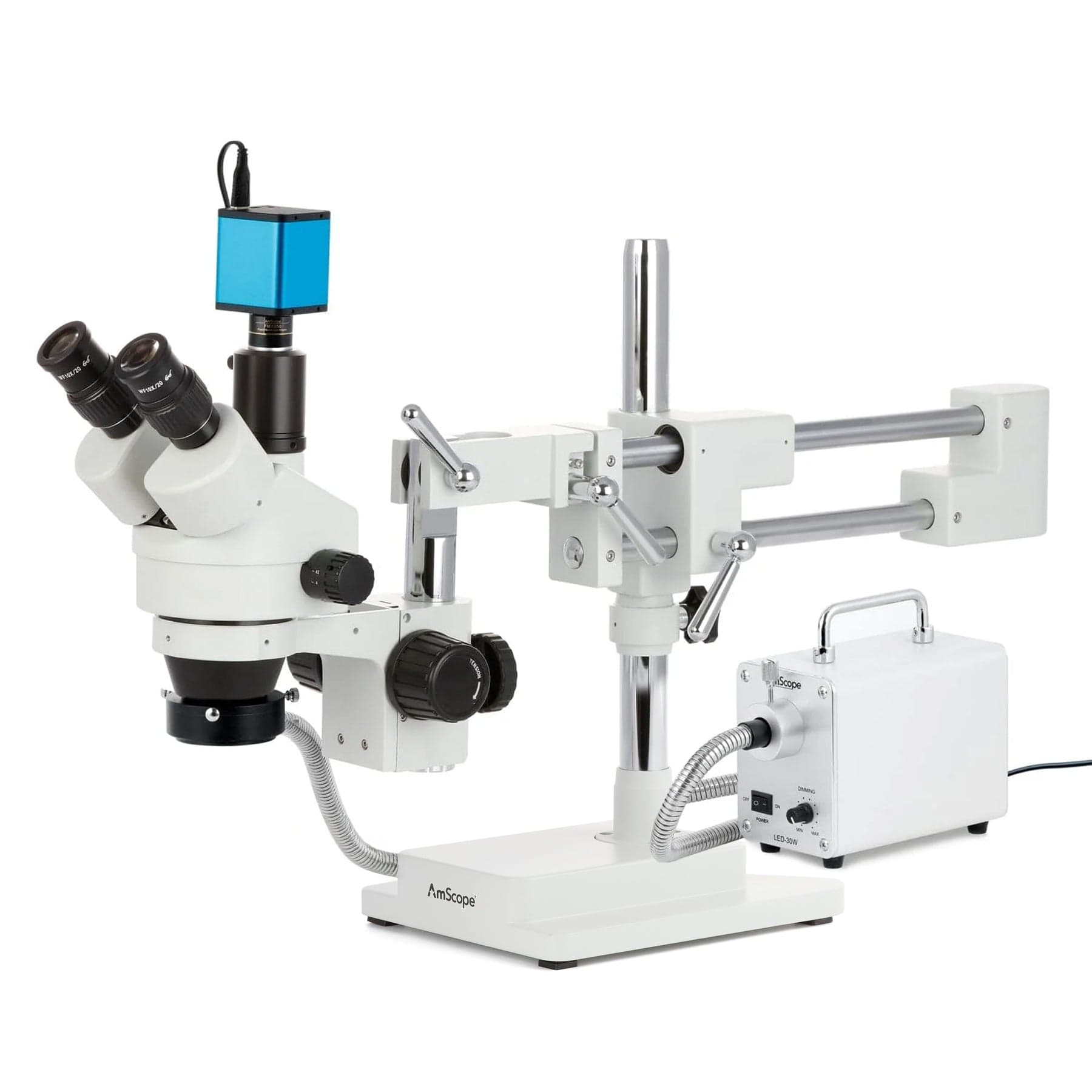 amscope-sm-4-stereomikroskop-7x-45x-led-ringlicht-doppelarm image 3
