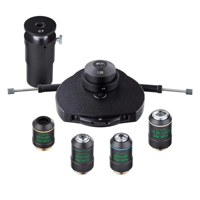 amscope-pct800-inf-phasenkontrast-kit-10x-100x-infinity image 1