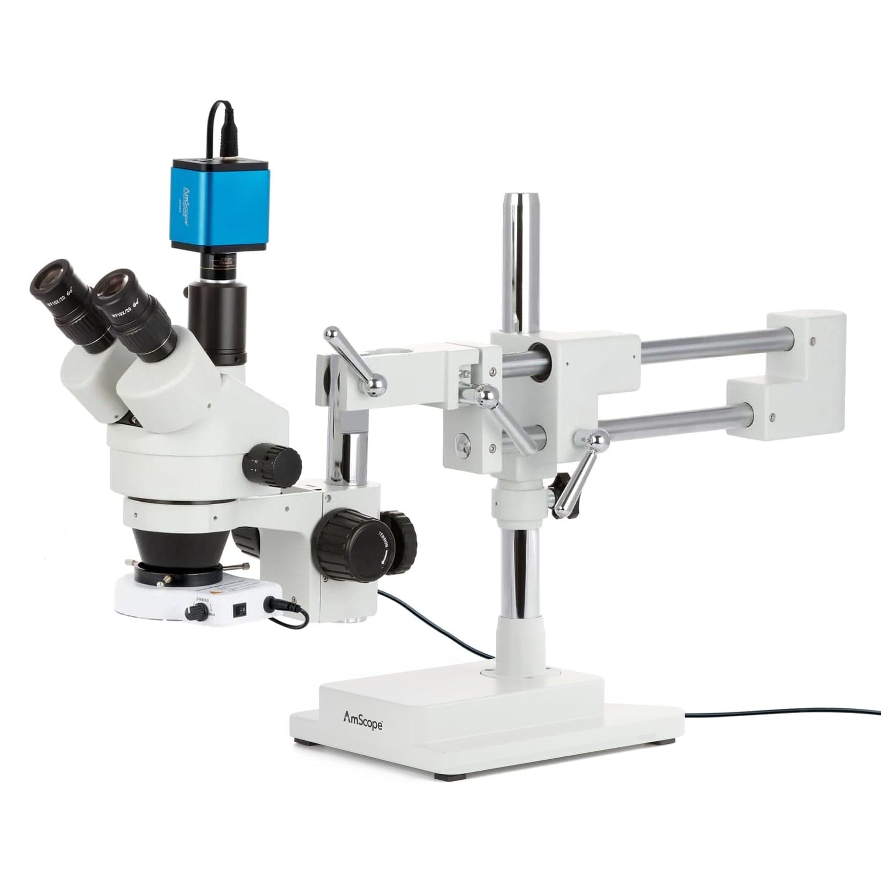 amscope-sm-4tp-stereomikroskop-hdmi-led-7x-45x-doppelarm image 2