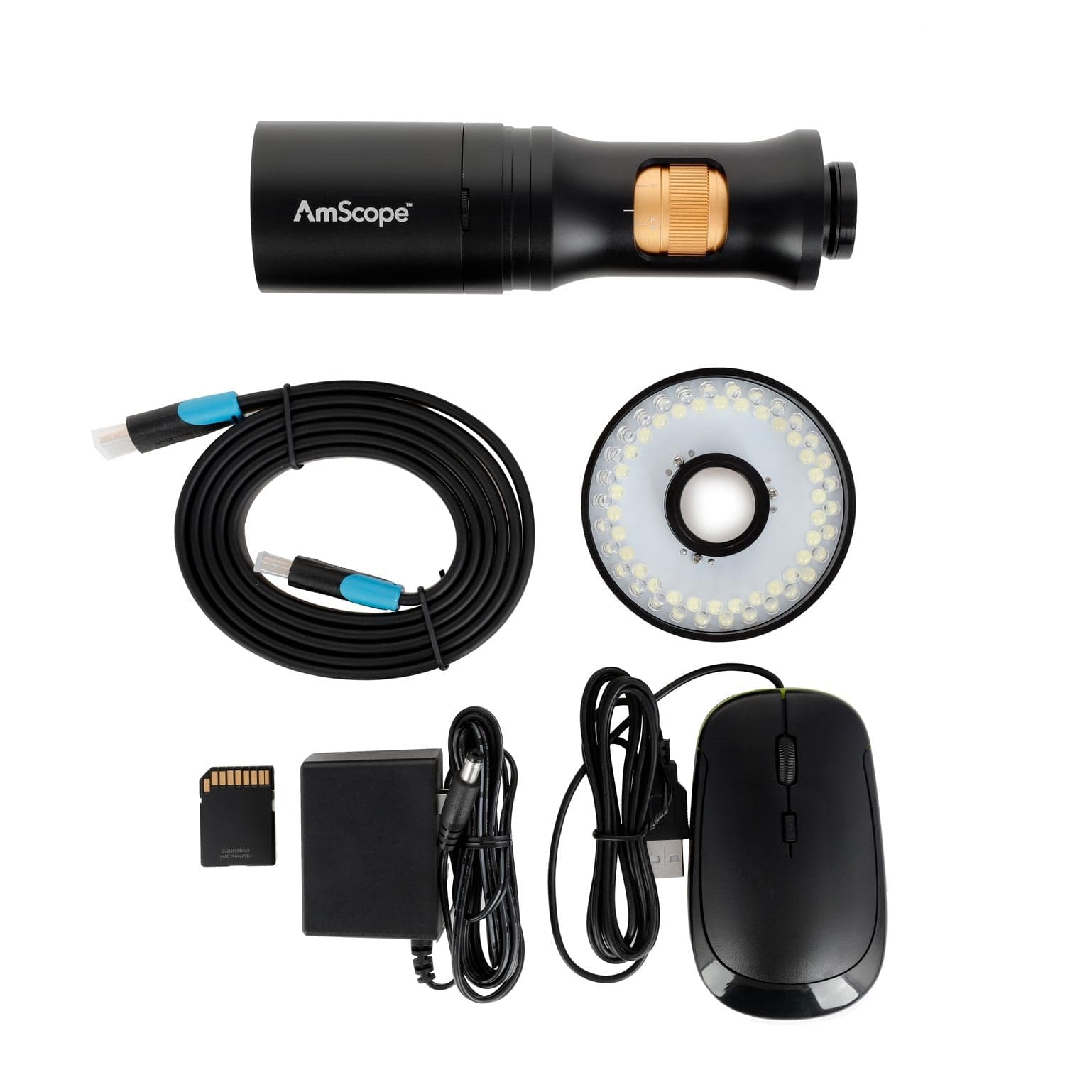 amscope-dm756-digitalmikroskop-hdmi-1080p-0-7x-5-6x-boomstativ image 6