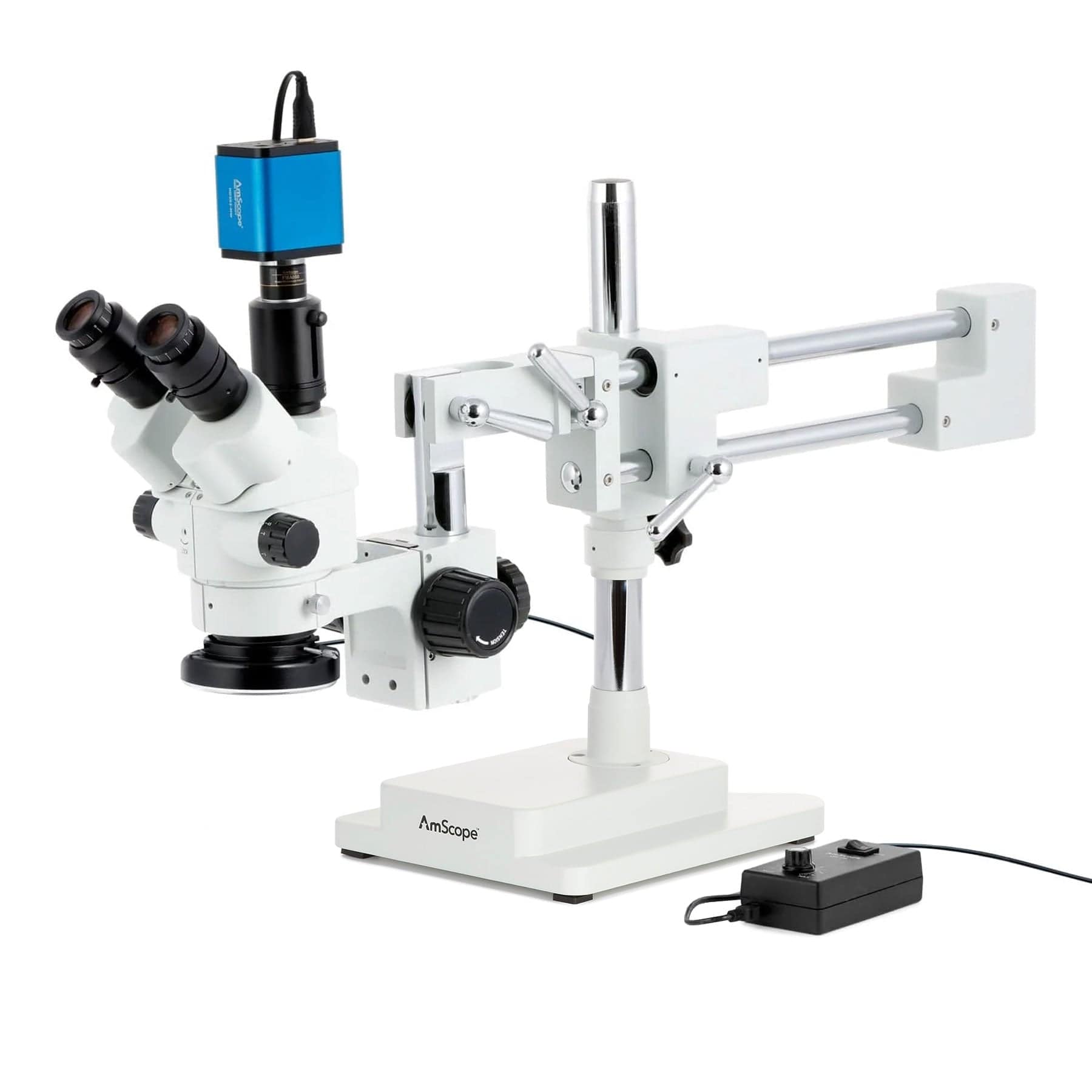 amscope-sm-4-stereomikroskop-7x-45x-trinokular-144-led-hdmi-doppelarm image 4