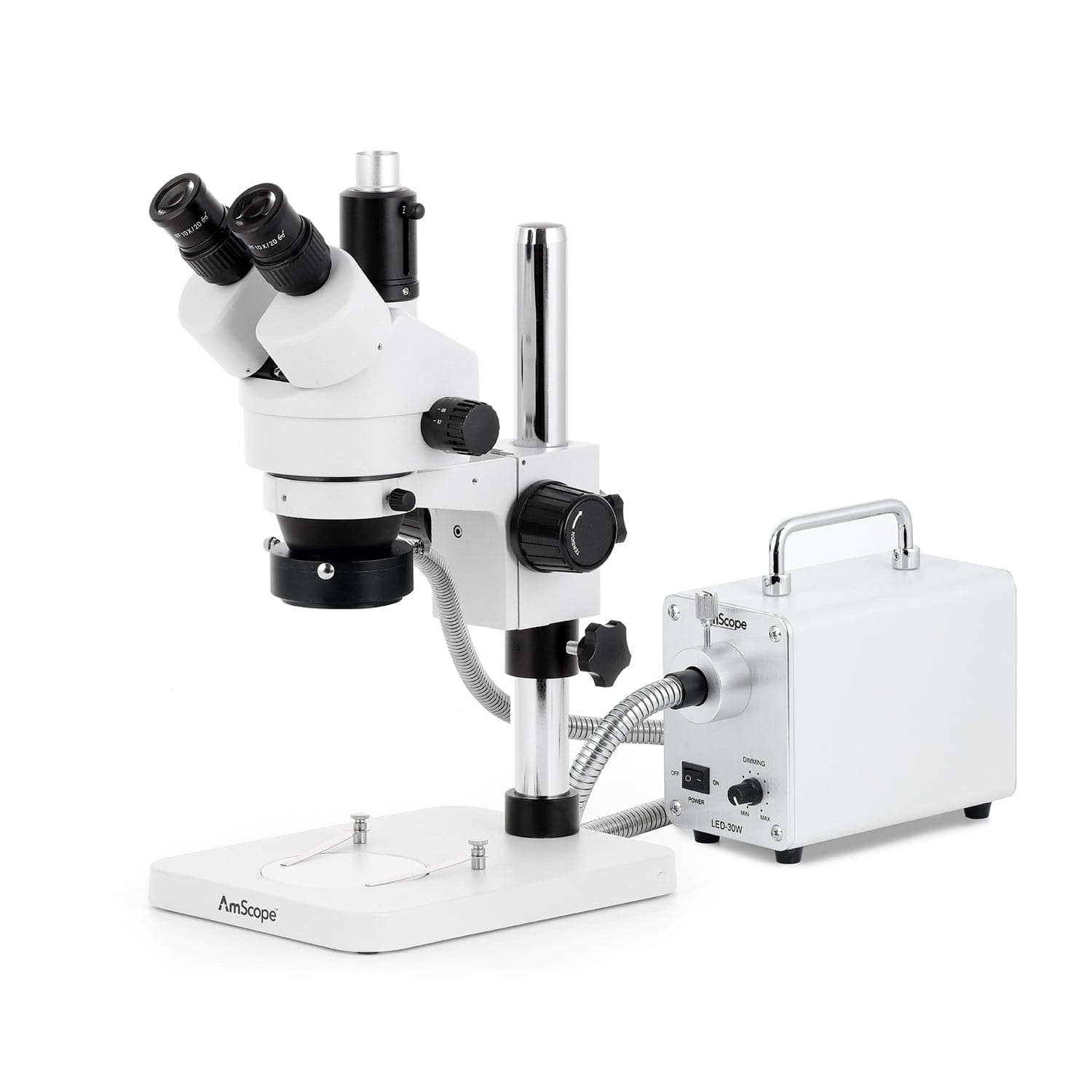 amscope-sm-1-stereomikroskop-7-45x-kompaktstativ-led image 1
