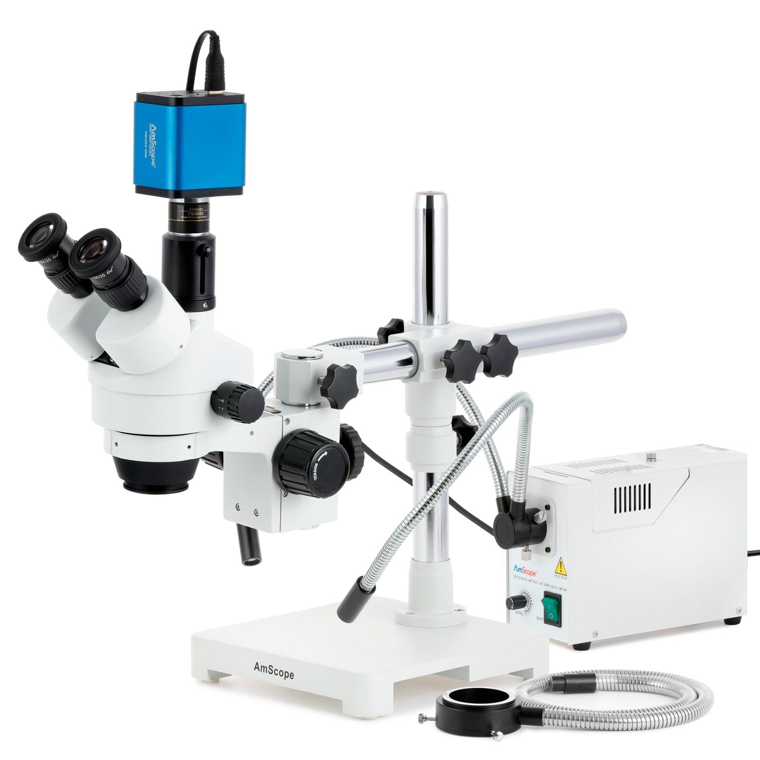 amscope-sm-3-stereomikroskop-7x-45x-trinokular-halogen-hdmi image 1