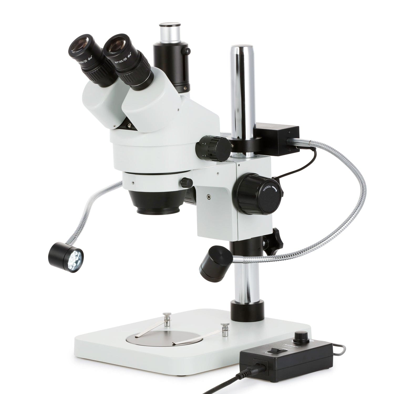 amscope-sm-1t-trinokular-stereomikroskop-7x-45x-led image 1