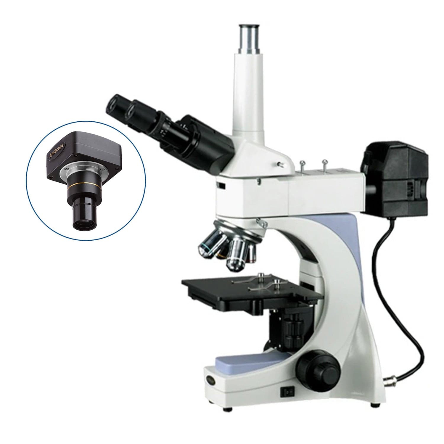 amscope-me400-auflichtmikroskop-400x-trinokular-metall image 3