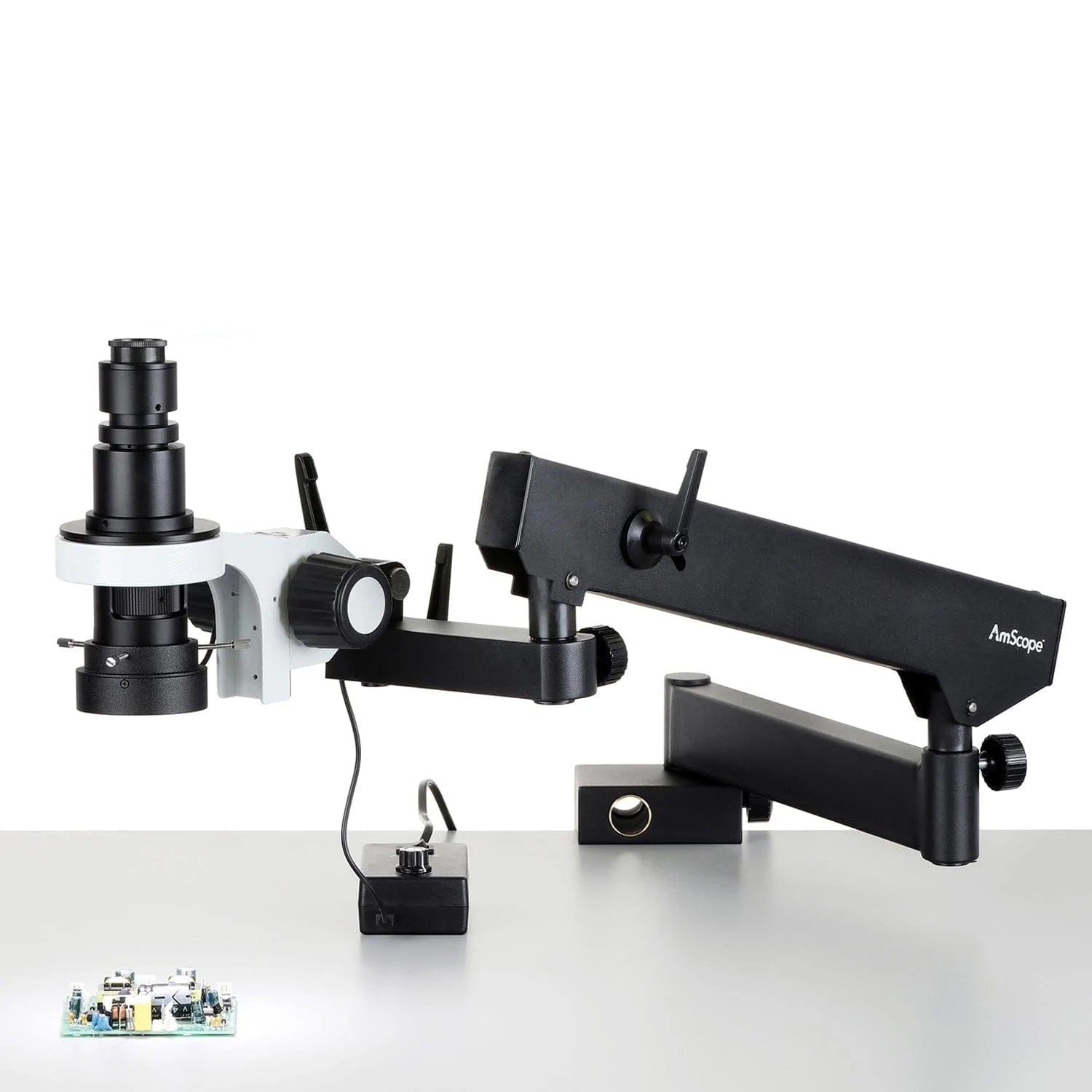 amscope-h800-inspektion-stereomikroskop-0-7x-5x-gelenkarm-led-c-mount image 1