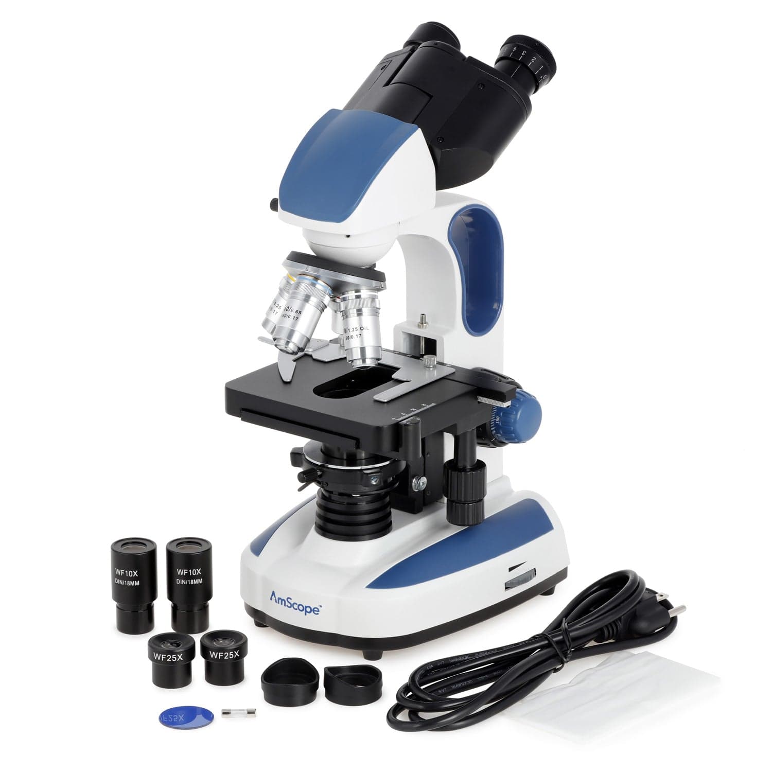 amscope-b270-durchlichtmikroskop-40x-2500x-starter image 5