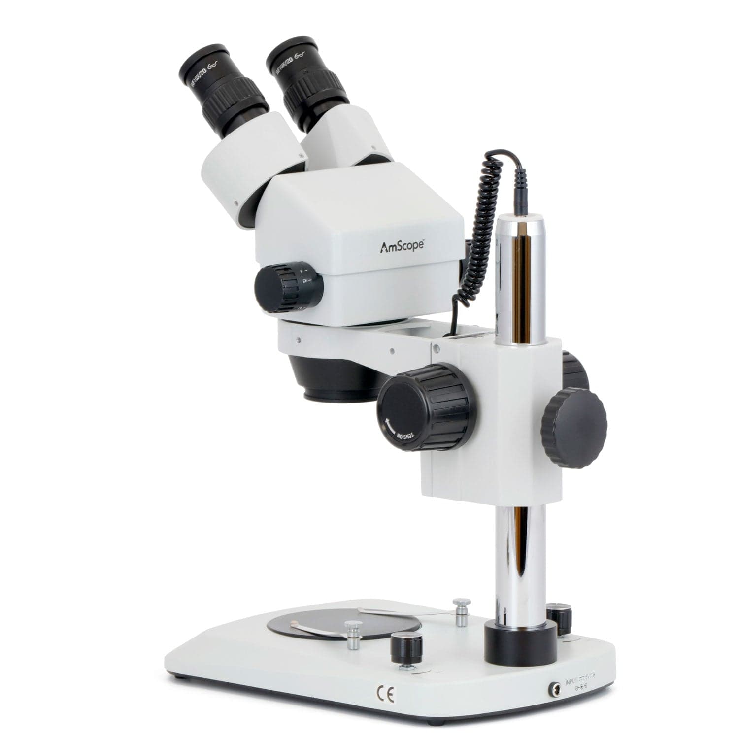 amscope-sm-2bn-led-stereomikroskop-7x-45x-zoom-led image 2