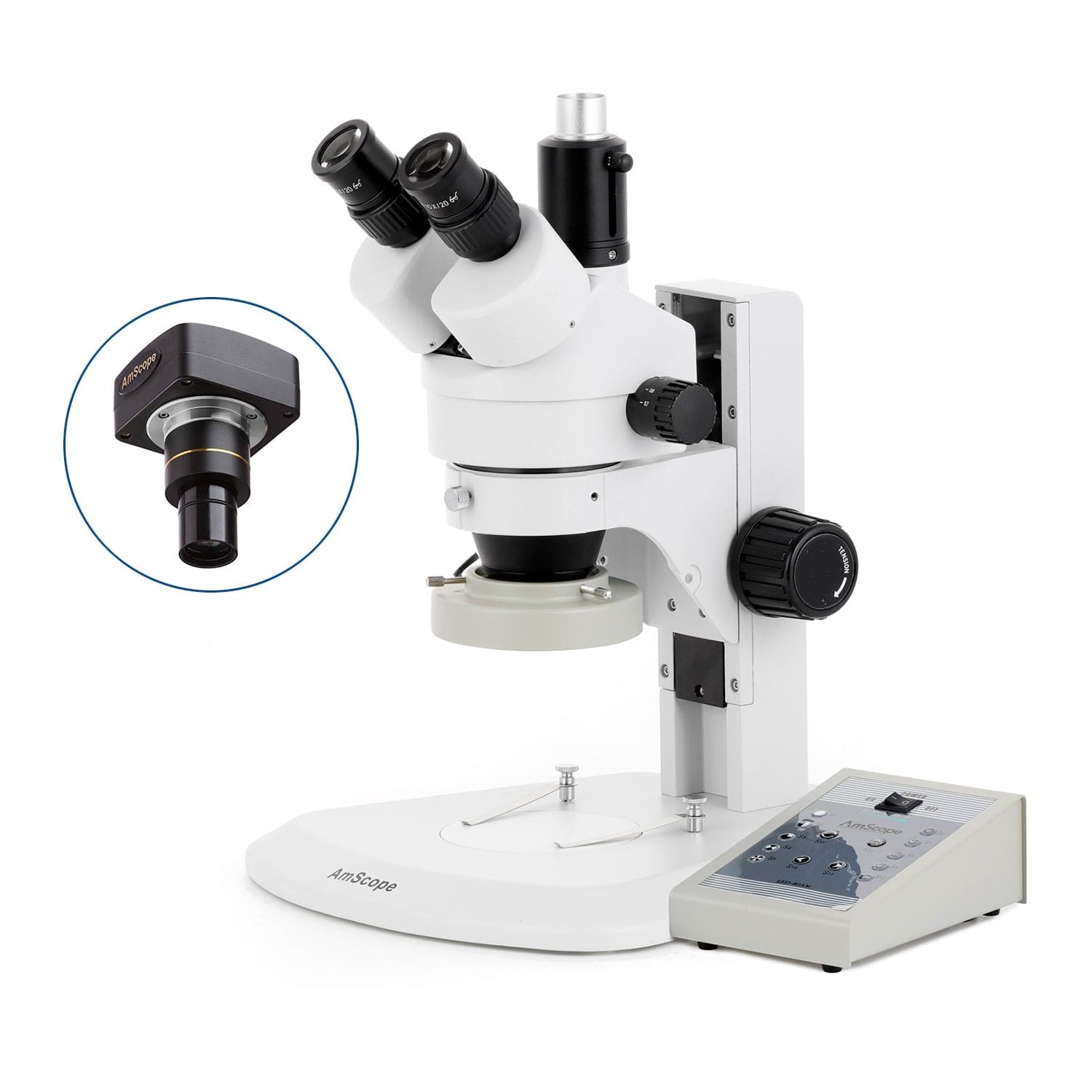 amscope-sm-1-stereomikroskop-7x-45x-trinokular-led-schiene image 2