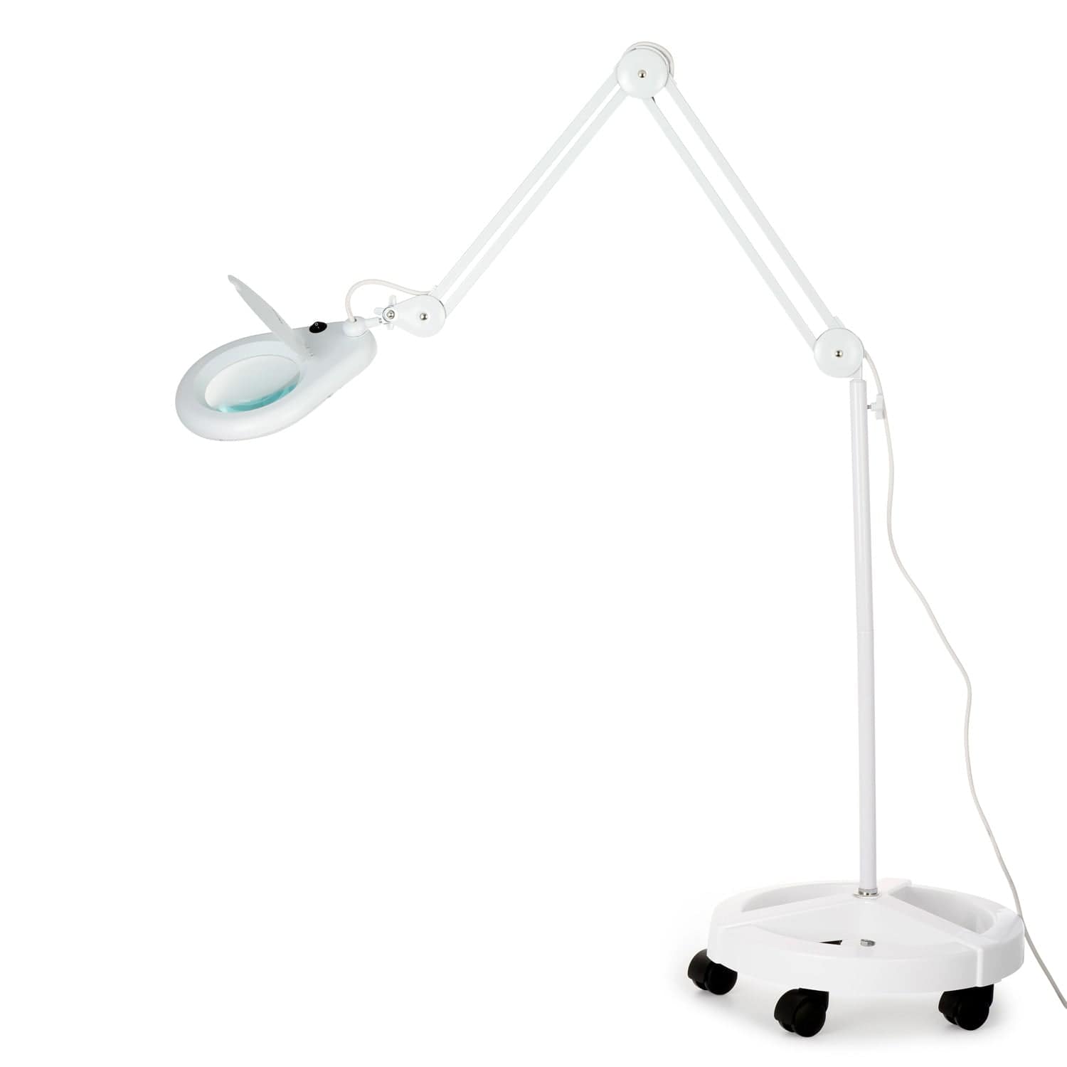 amscope-magled-56-fs-lupenlampe-1-75x-bodenstativ-wei image 1