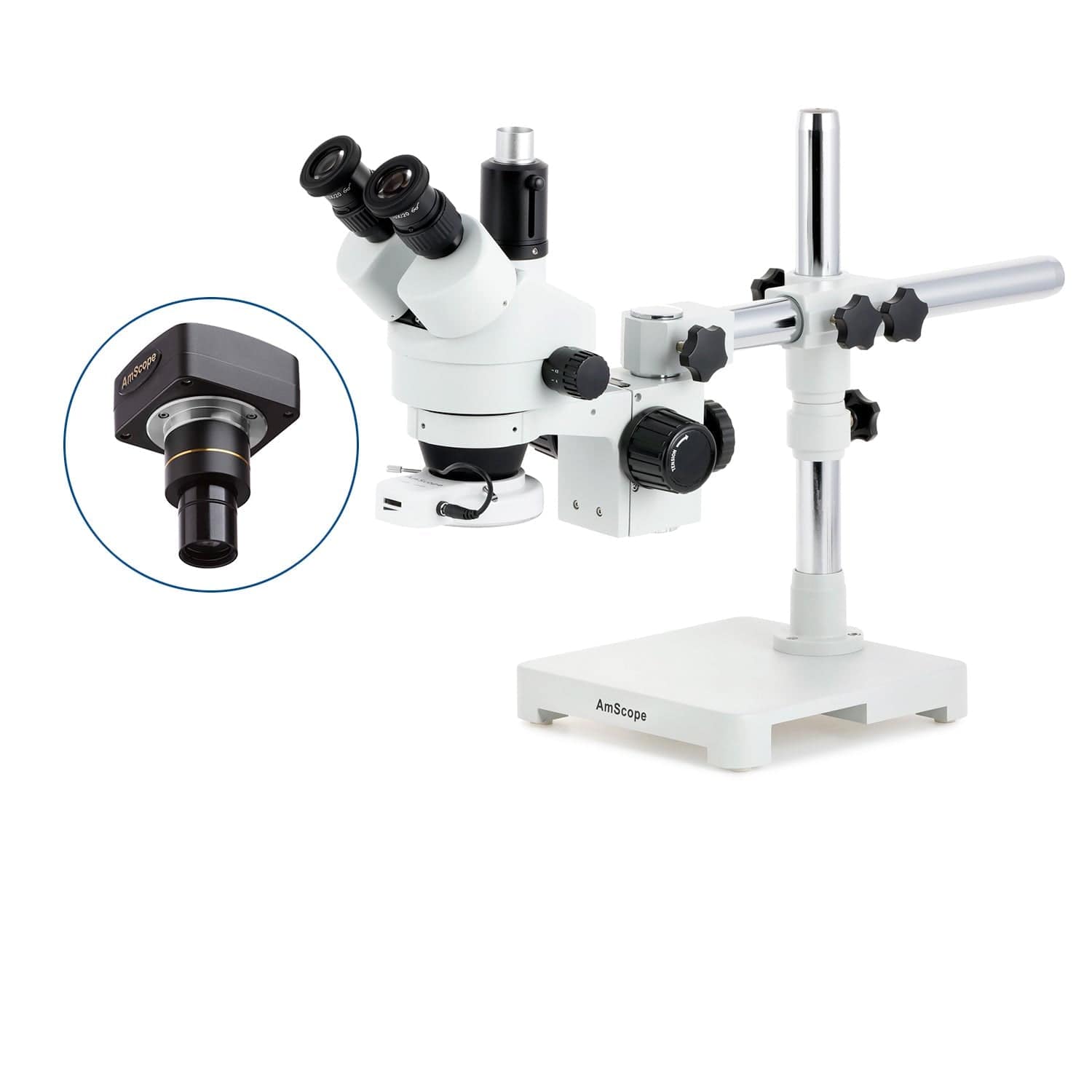 amscope-sm-3-stereomikroskop-7x-45x-led-ringlicht-boom image 2