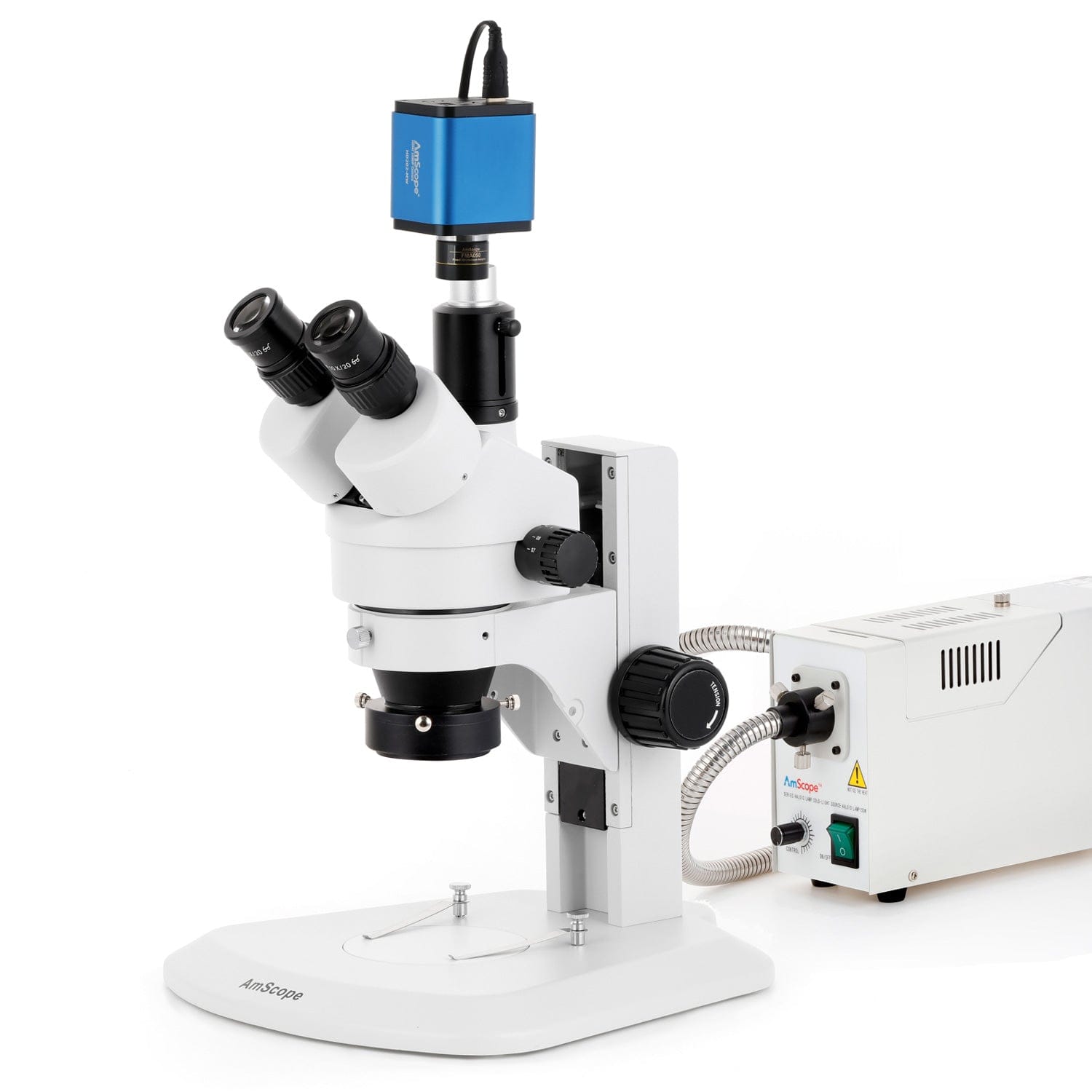 amscope-sm-1-stereomikroskop-7x-45x-trinokular-halogen-hdmi image 1