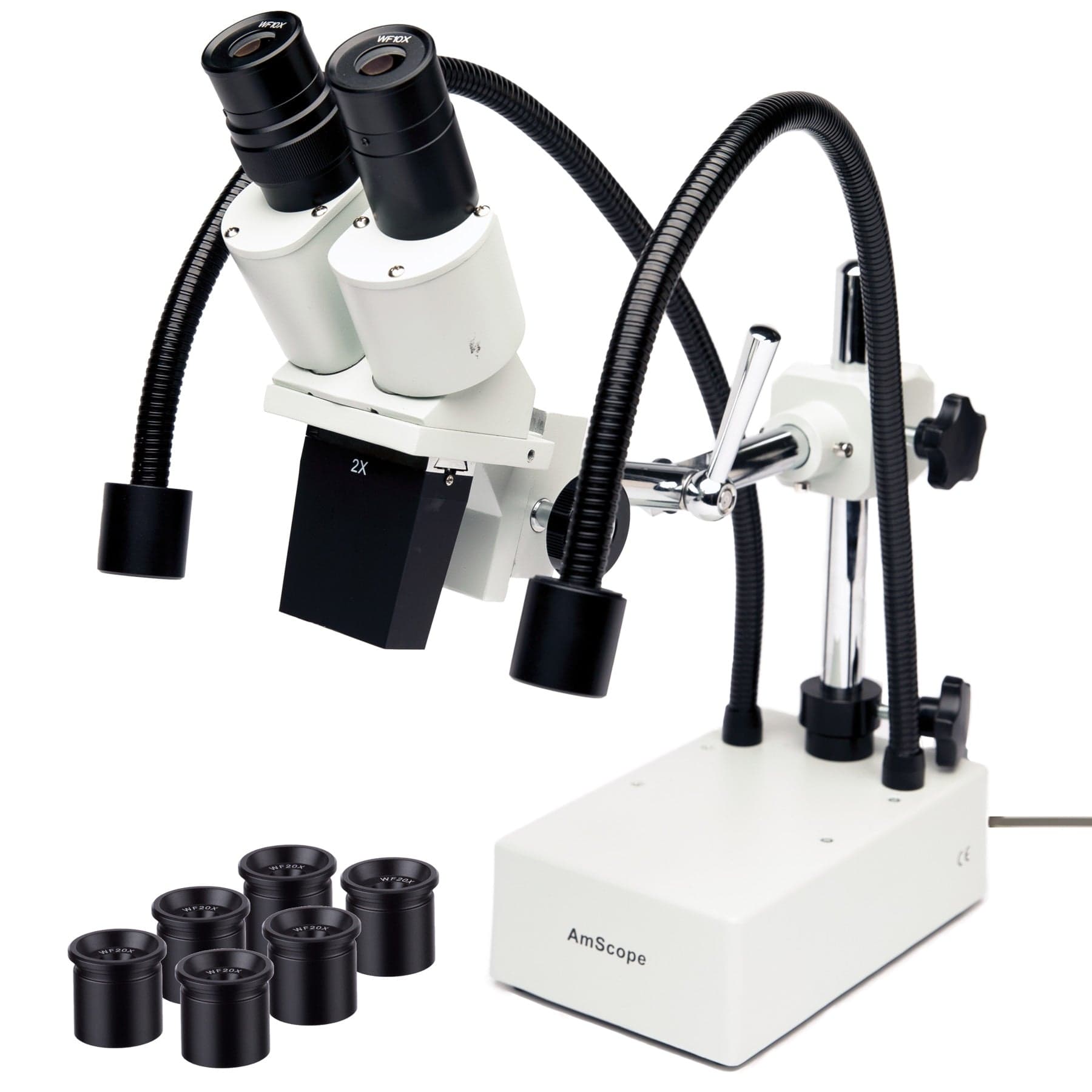 amscope-se420xyz-2l-stereomikroskop-10x-40x-led-schwenkarm image 1