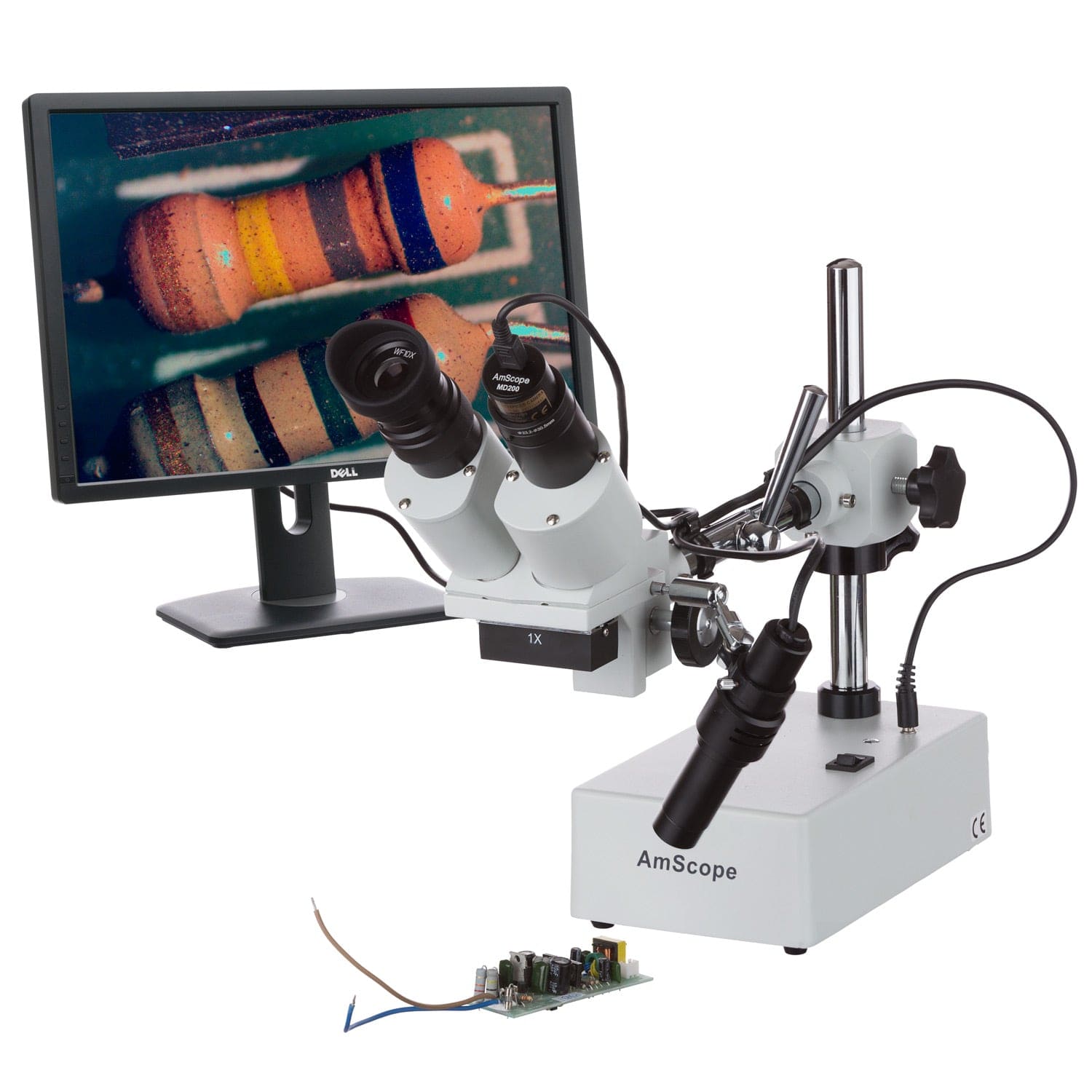 amscope-se410z-stereomikroskop-20x-binokular-led-schwenkarm image 4