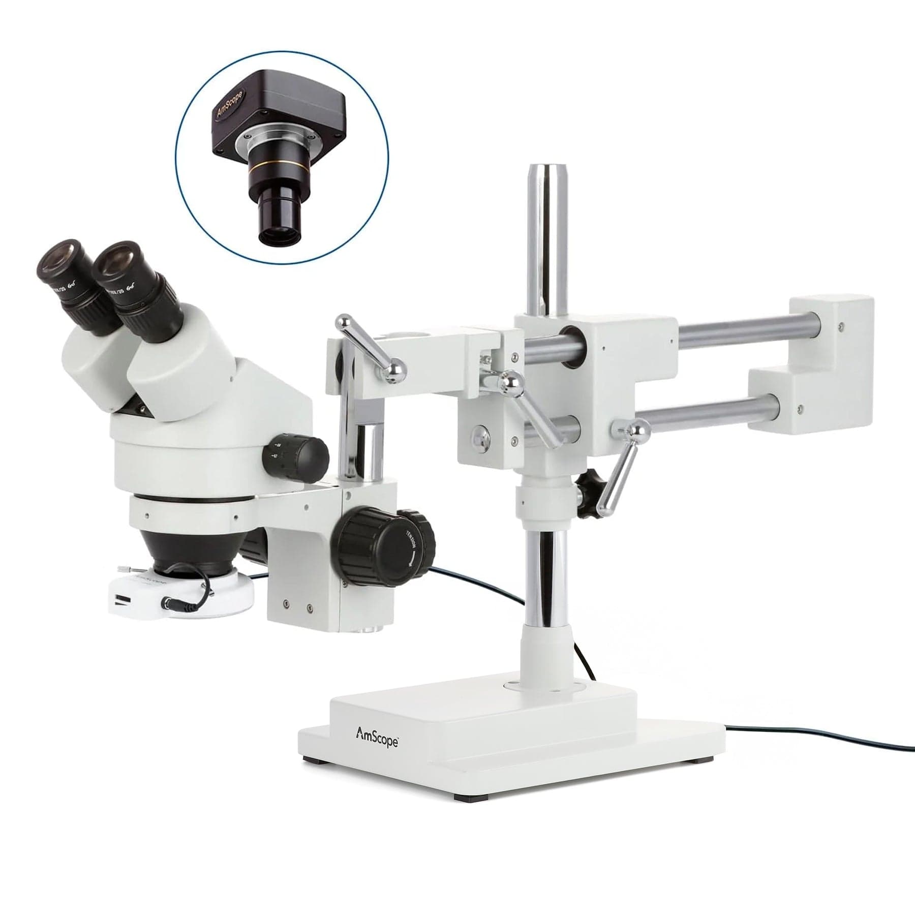 amscope-sm-4-stereomikroskop-binokular-7x-45x-56-led-doppelarm image 2