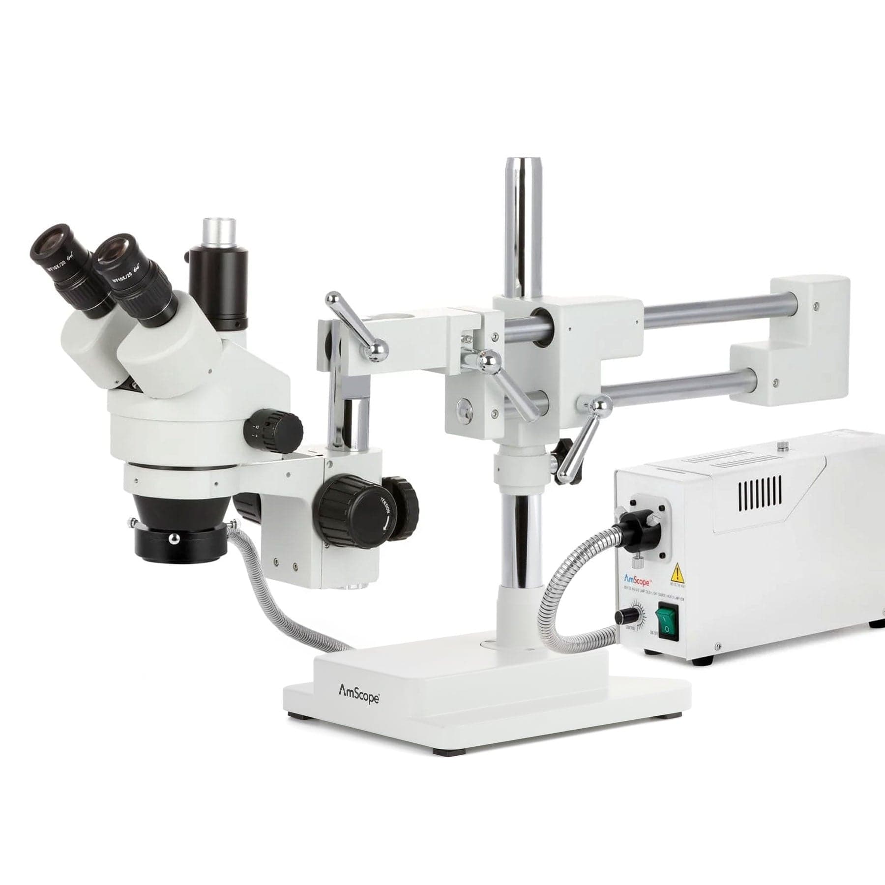 amscope-sm-4-stereomikroskop-trinokular-doppelarm-stativ image 1