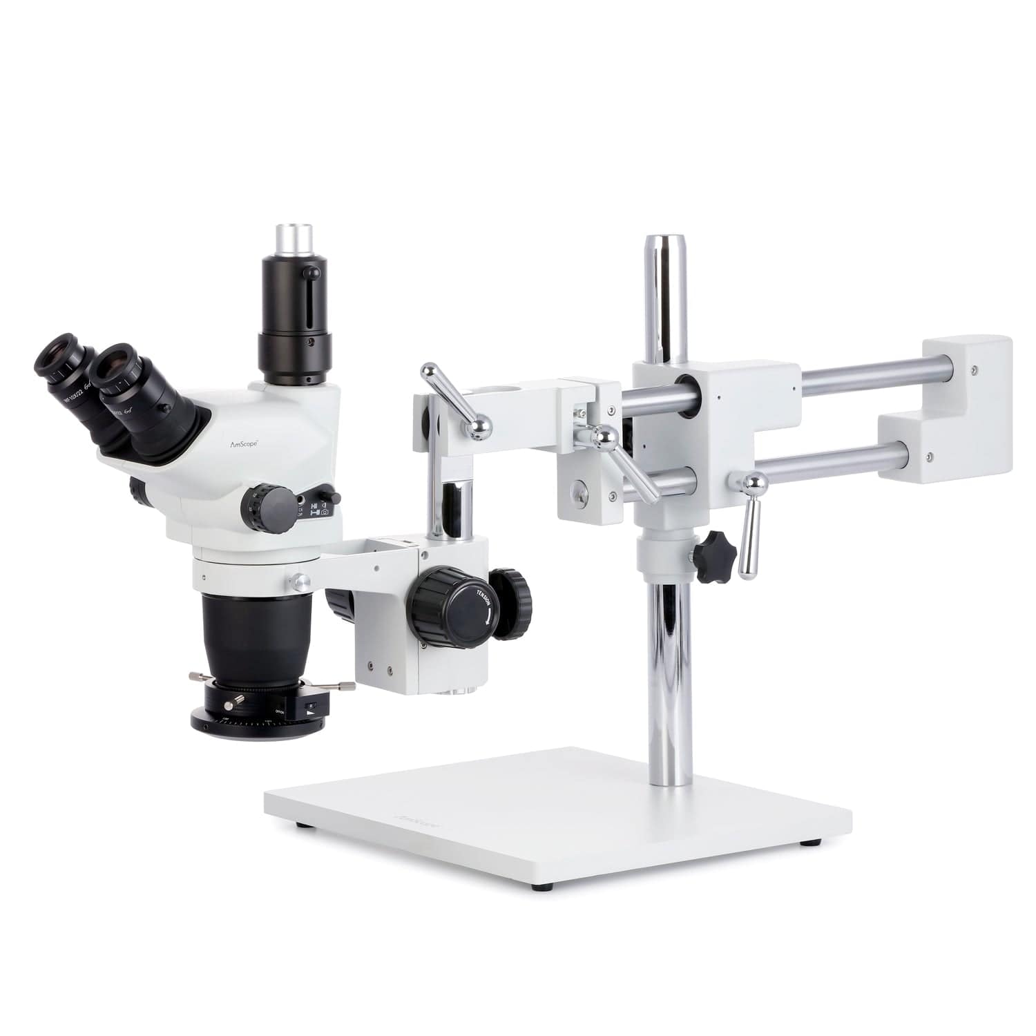 amscope-szn-4t-trinokular-stereomikroskop-2x-225x-boom-polarring image 1