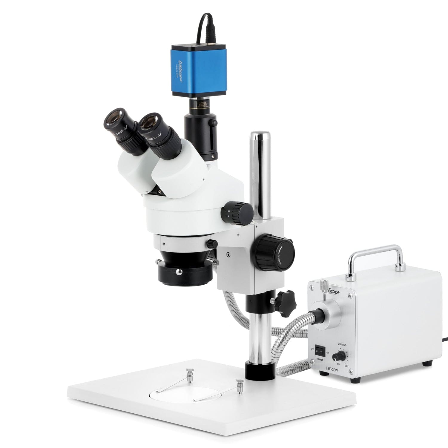 amscope-sm-1-stereomikroskop-7x-45x-trinokular-mit-s-ulenstativ image 1