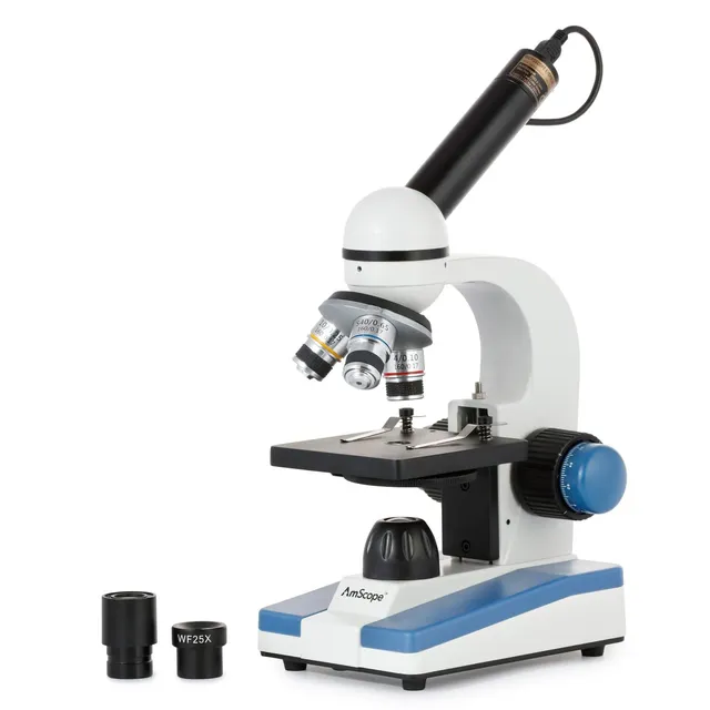 amscope-m150c-e-durchlichtmikroskop-400x-mit-1mp-usb-kamera image 1