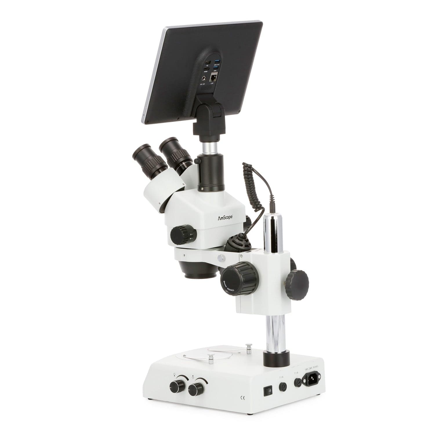 amscope-sm-2t-led-tp2-stereomikroskop-45x-mit-8mp-touchscreen image 2