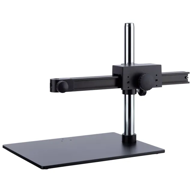 amscope-ssb-mikroskop-stativ-einarm-boom-18-zoll-platte image 1