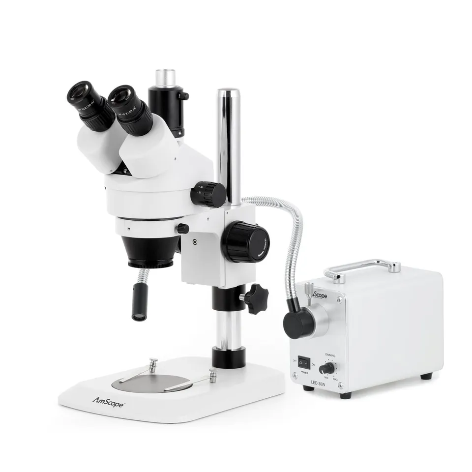 amscope-sm-1-trinokular-stereomikroskop-7x-45x-faser-led image 1