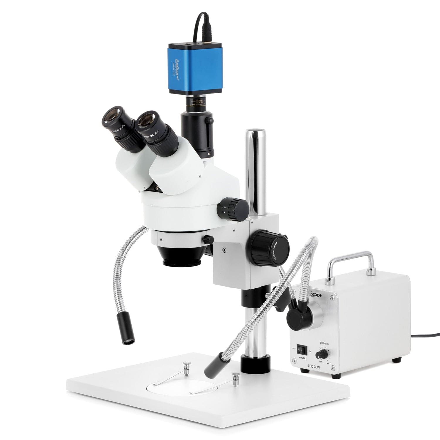 amscope-sm-1-stereomikroskop-7-45x-schwanenhals-hdmi image 1