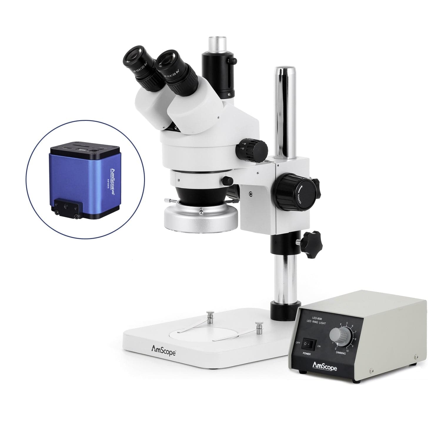 amscope-sm-1-stereomikroskop-7x-45x-mit-80-led-ringlicht-kamera image 7