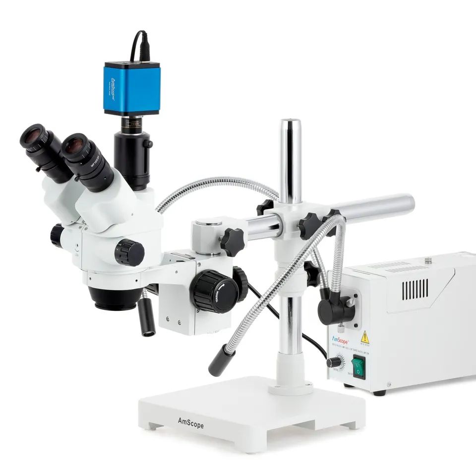 amscope-sm-3-stereomikroskop-7x-45x-halogen-hdmi-boom image 1