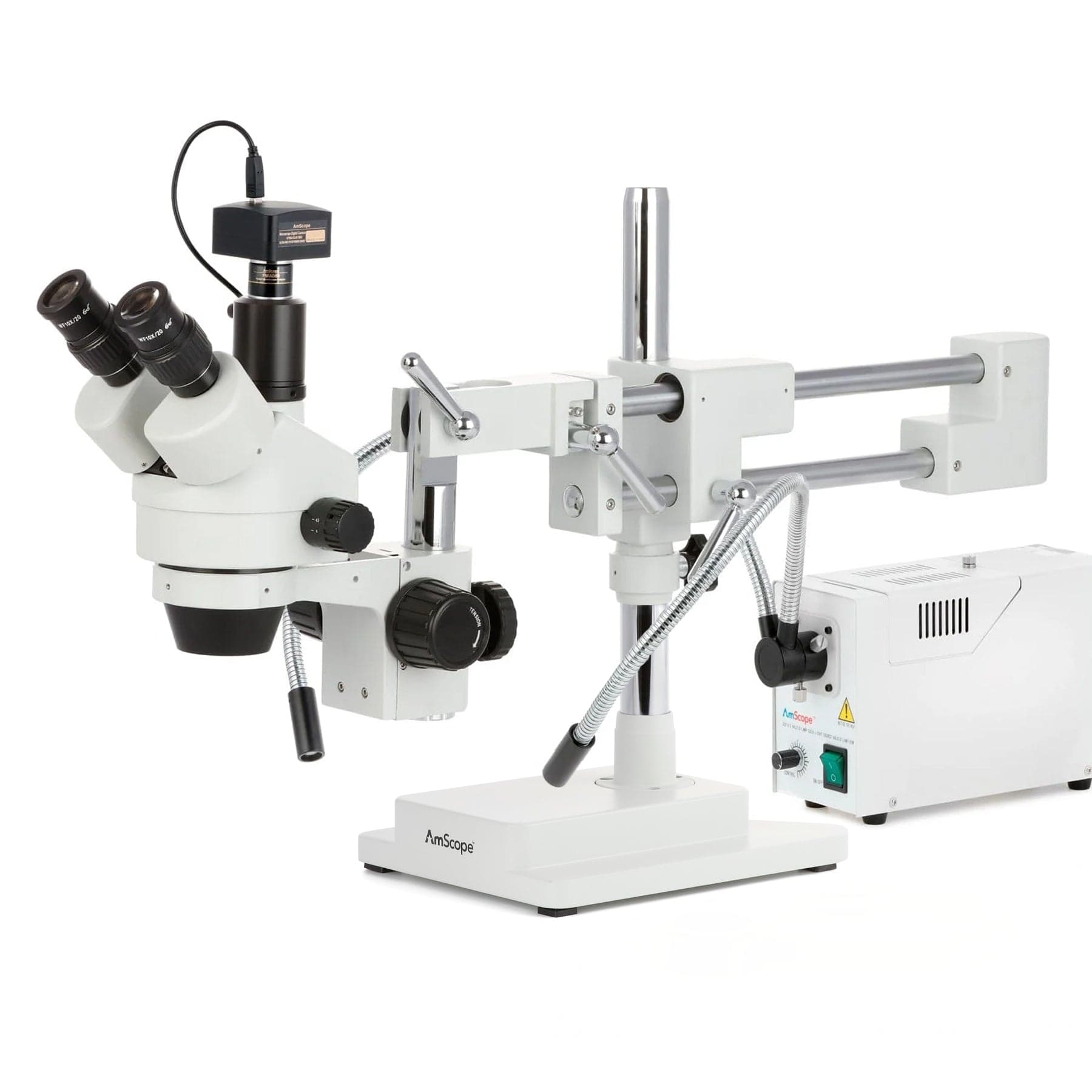 amscope-sm-4-stereo-microscopes-7x-45x-trinokular-halogen image 3