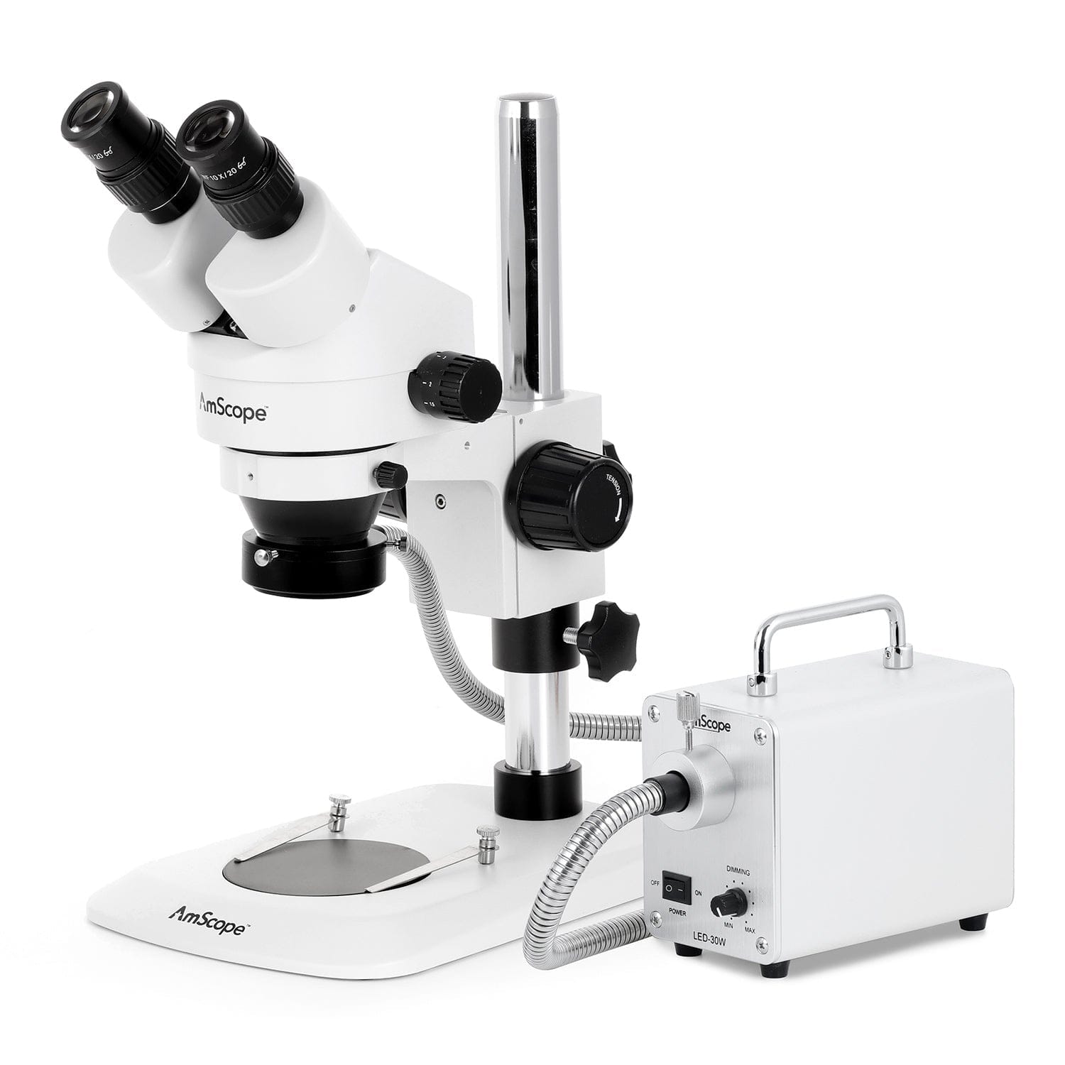 amscope-sm-1-stereomikroskop-binokular-7x-45x-faserlicht image 1