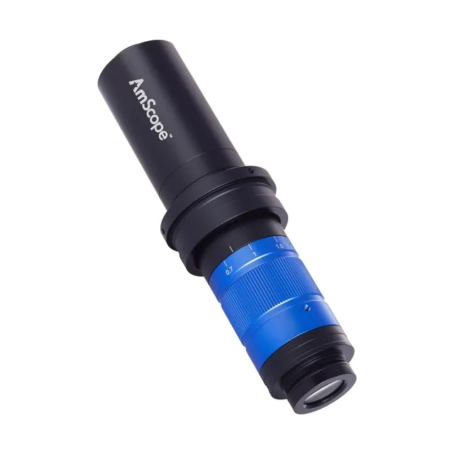 amscope-h756-c-mount-zoom-objektiv-0-7x-5-6x-mono-mikroskop image 1