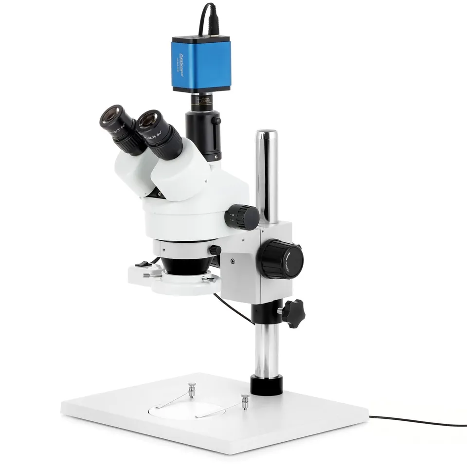 amscope-sm-1-stereomikroskop-trinokular-7x-45x-gro-e-platte image 1
