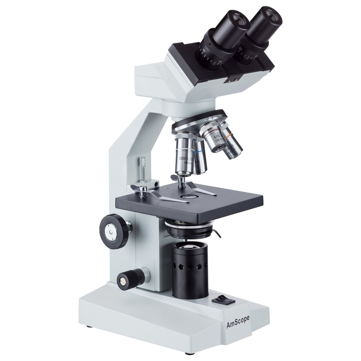 amscope-b100-durchlichtmikroskop-40x-1000x-led-pr-parate-set image 4