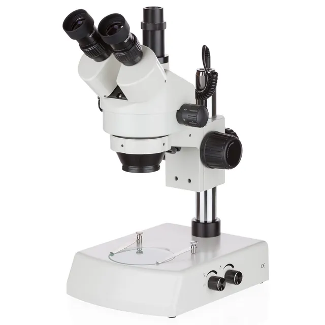 amscope-sm-2t-v331-stereomikroskop-trinokular-7x-45x-halogen image 1