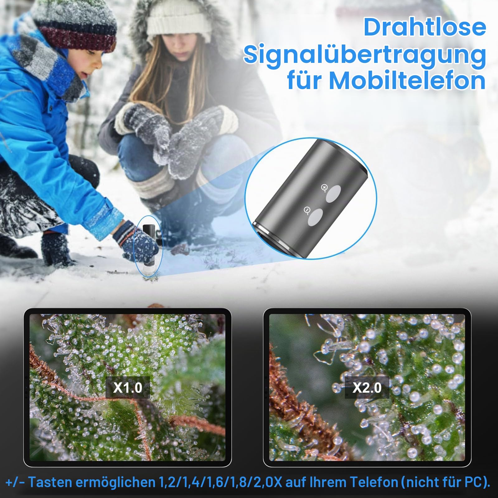 ninyoon-4k-wifi-usb-mikroskop-grau-schwarz-mit-st-nder image 3