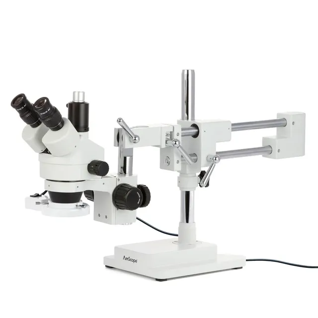 amscope-sm-4t-zoom-trinokular-stereomikroskop-7x-45x-hdmi-doppelarm image 1