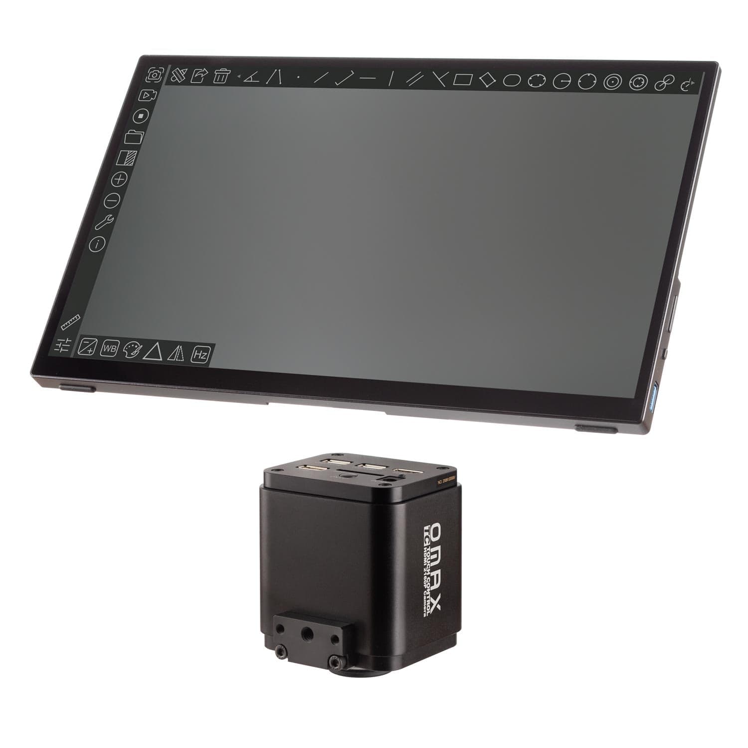 amscope-a354ktc-hdm13-4k-mikroskopkamera-13-3-zoll-touch image 1