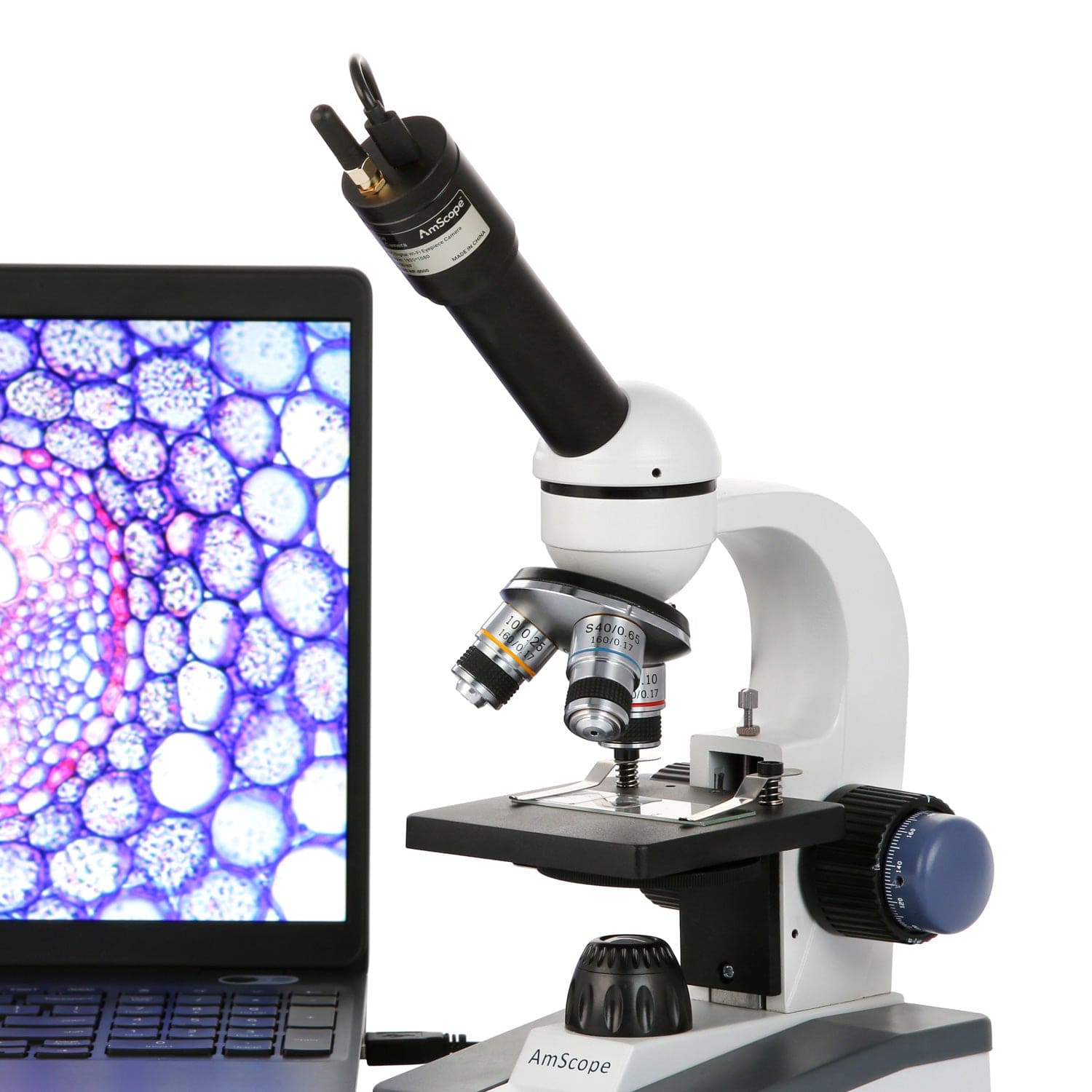 amscope-m150c-sch-lermikroskop-1000x-led-wlan-2mp-kamera image 3