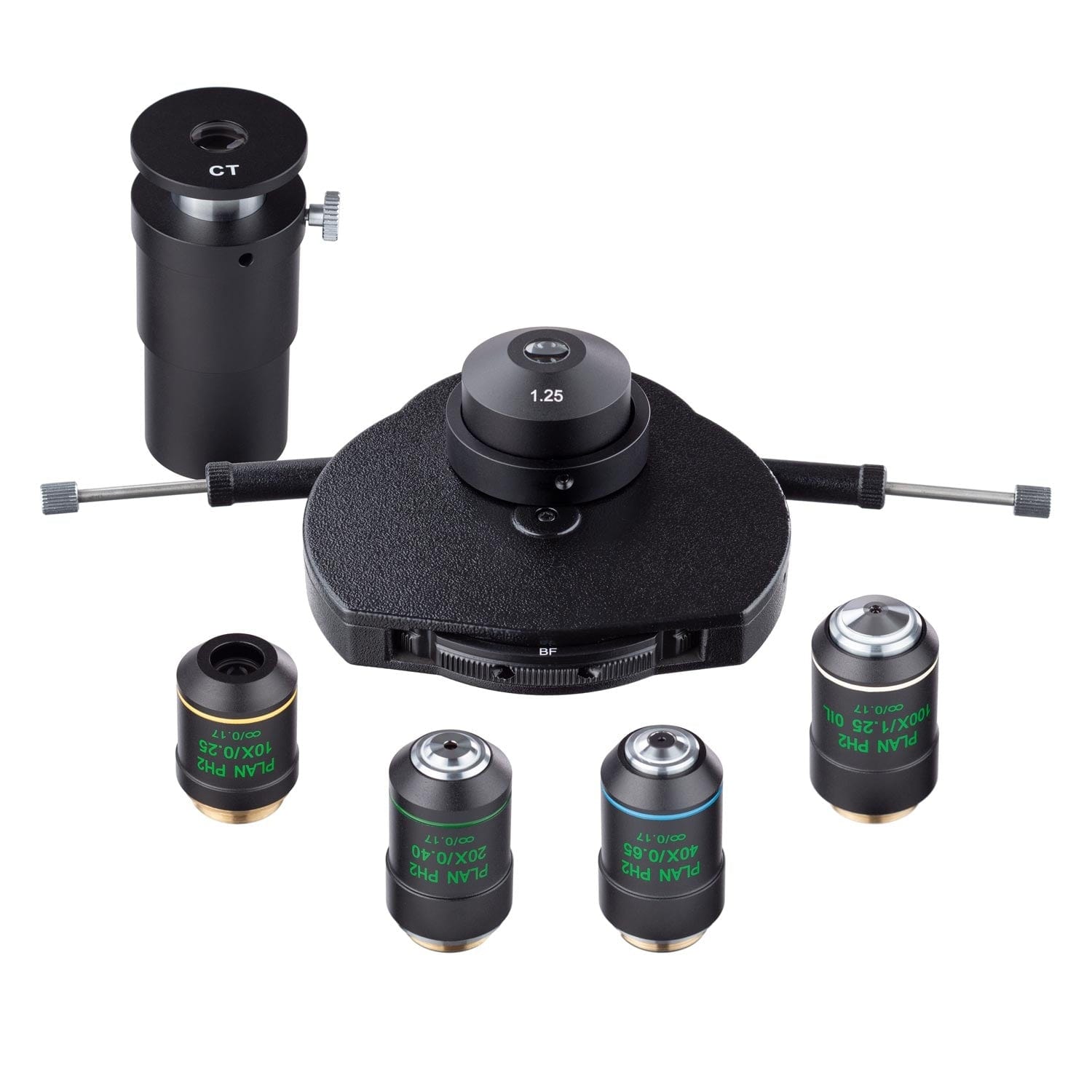 amscope-pct800-inf-phasenkontrast-kit-10x-100x-infinity image 1