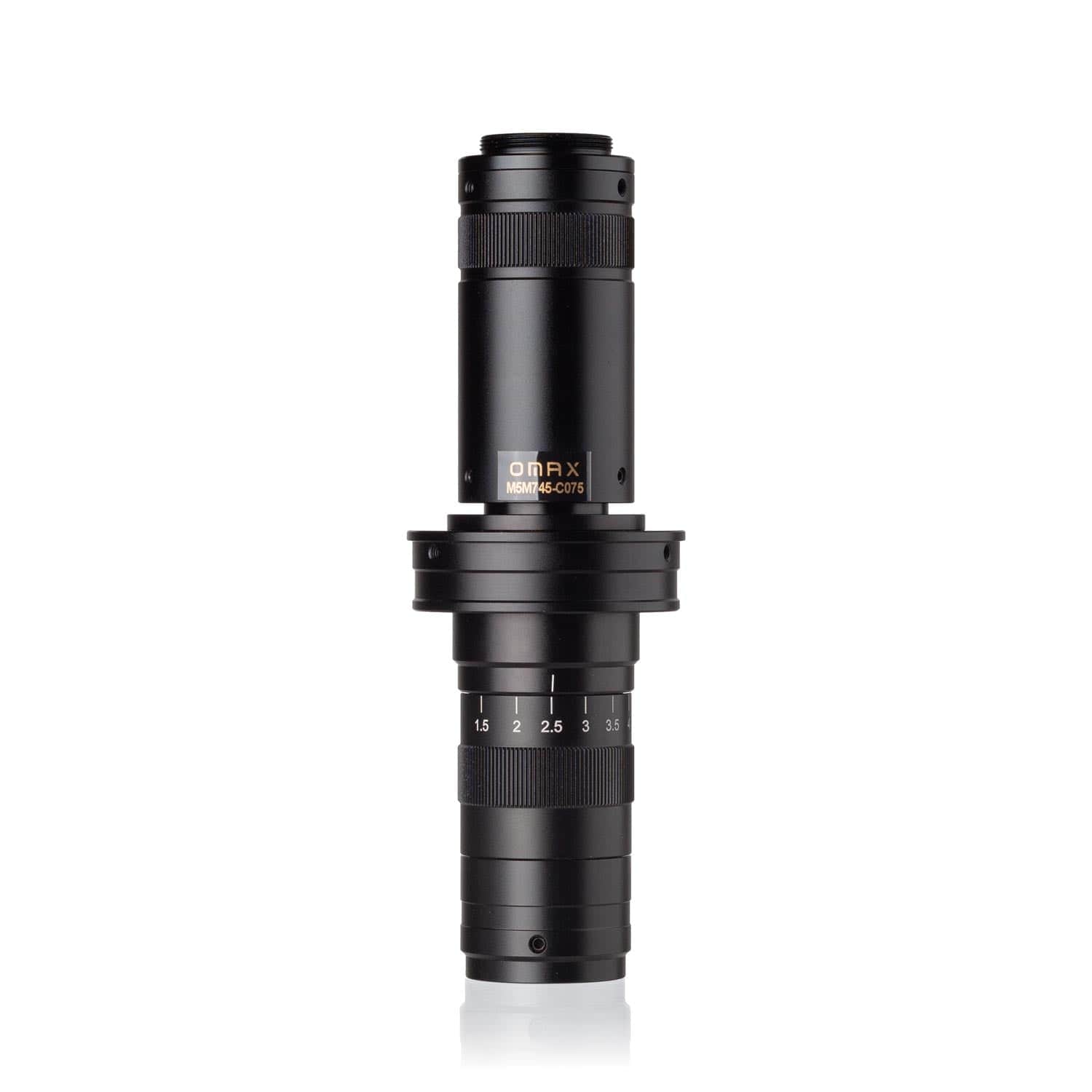 amscope-m5m745-c075-mini-zoom-objektiv-4-5x-c-mount-2-3-zoll image 1