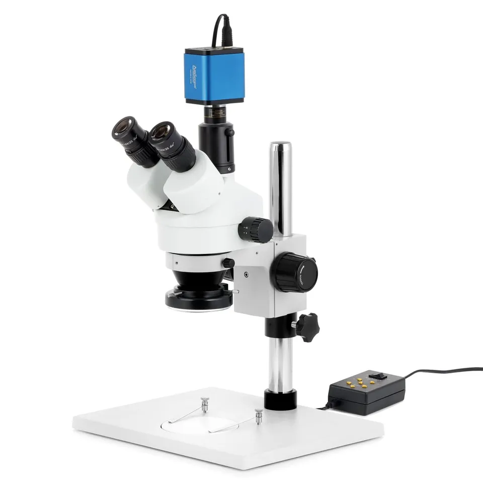 amscope-sm-1t-stereomikroskop-7x-45x-hdmi-kamera-144-led image 1