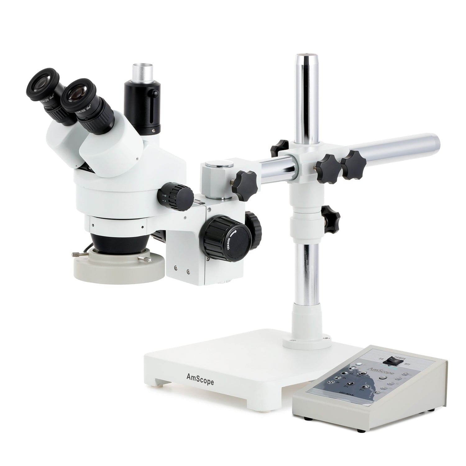amscope-sm-3t-stereomikroskop-trinokular-7x-45x-led-stativ image 1