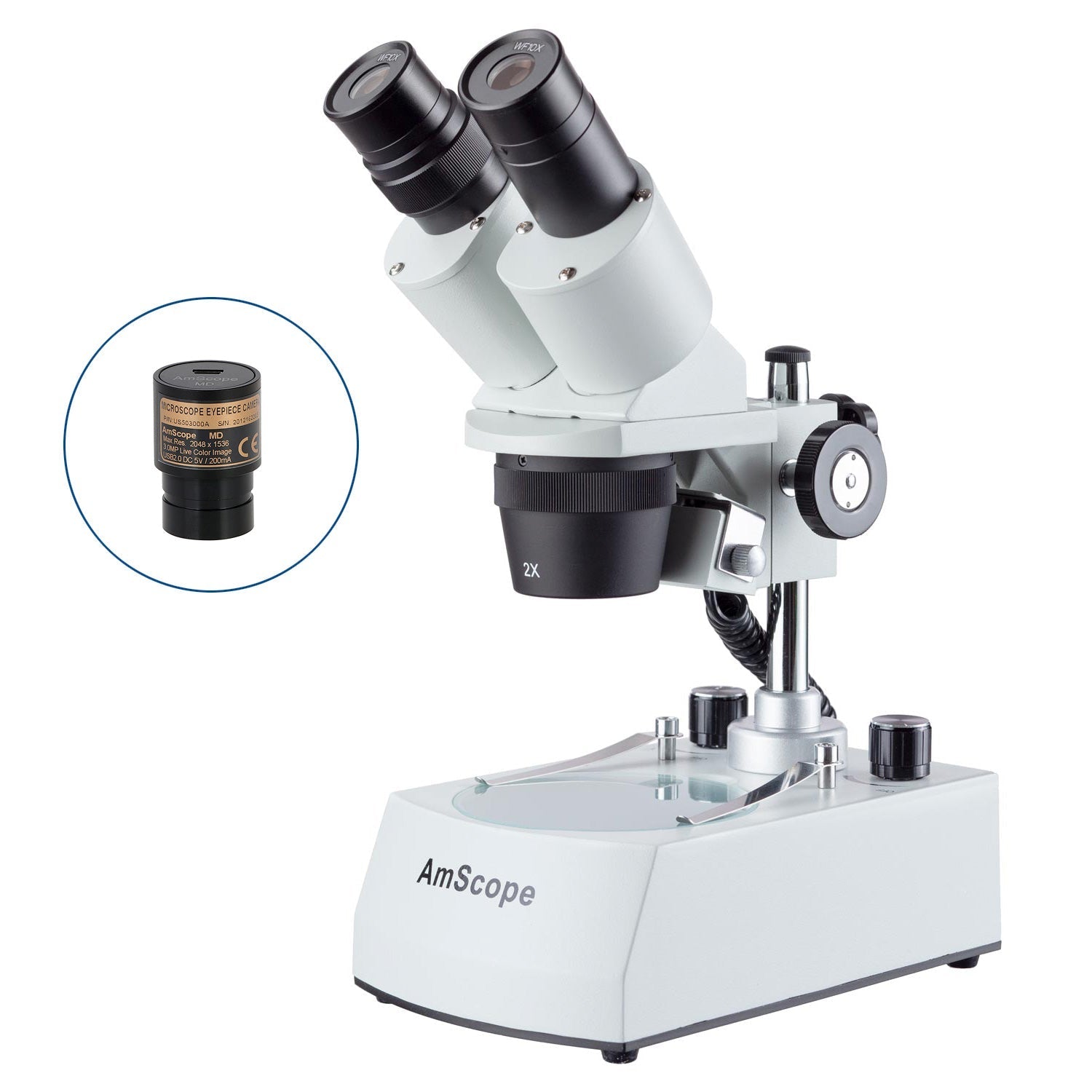 amscope-se306-stereomikroskop-binokular-20x-40x-led-stativ image 2