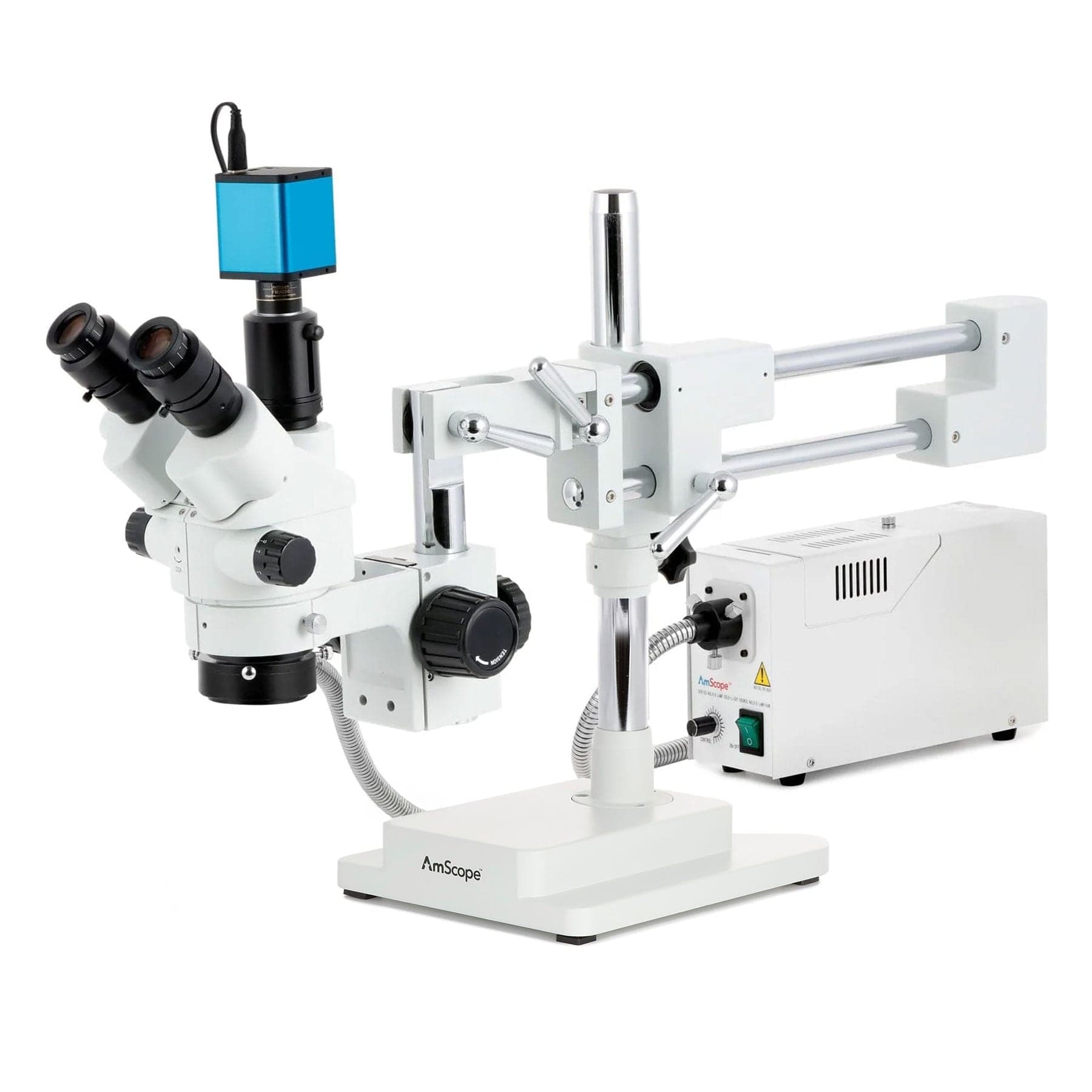 amscope-sm-4-trinokulares-stereomikroskop-7x-45x-halogen-boom image 2