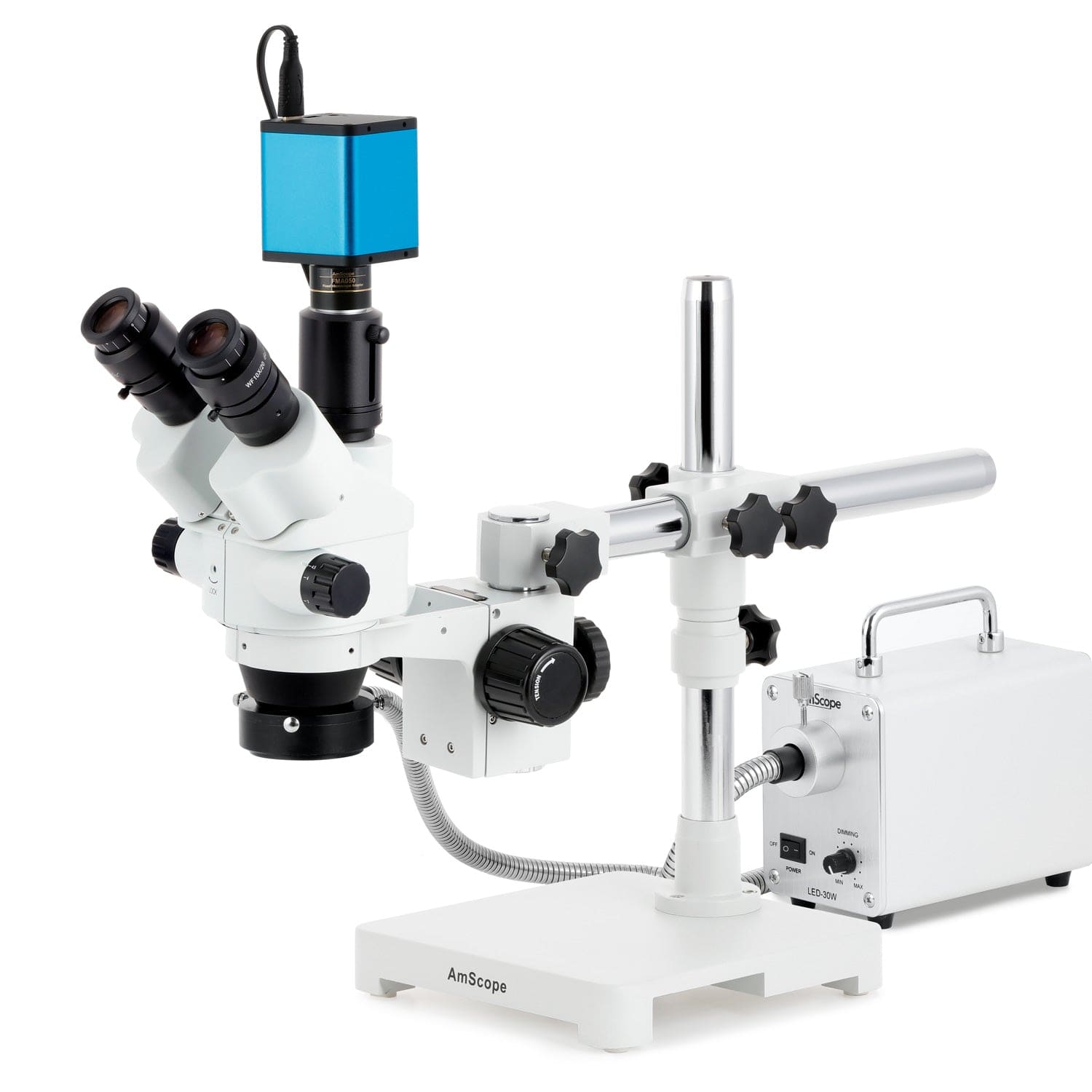 amscope-sm-3-stereomikroskop-7x-45x-autofokus-hdmi-boom image 1