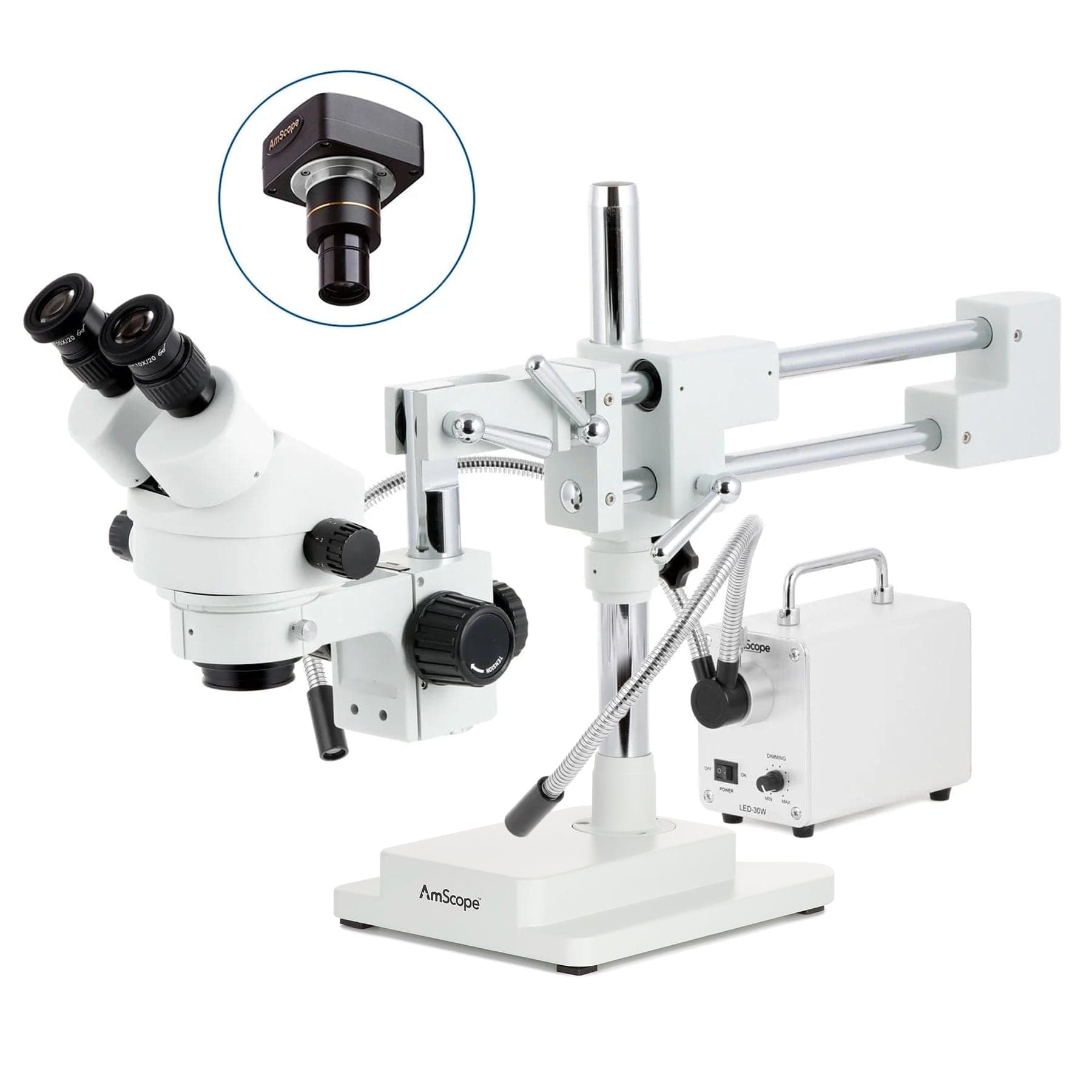 amscope-sm-4b-binokular-stereomikroskop-7x-45x-led image 2